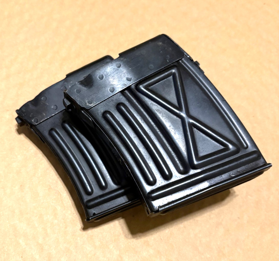 2 Original 10 Round PSL Magazine for the Romanian Rifle 7.62x54R 10rd