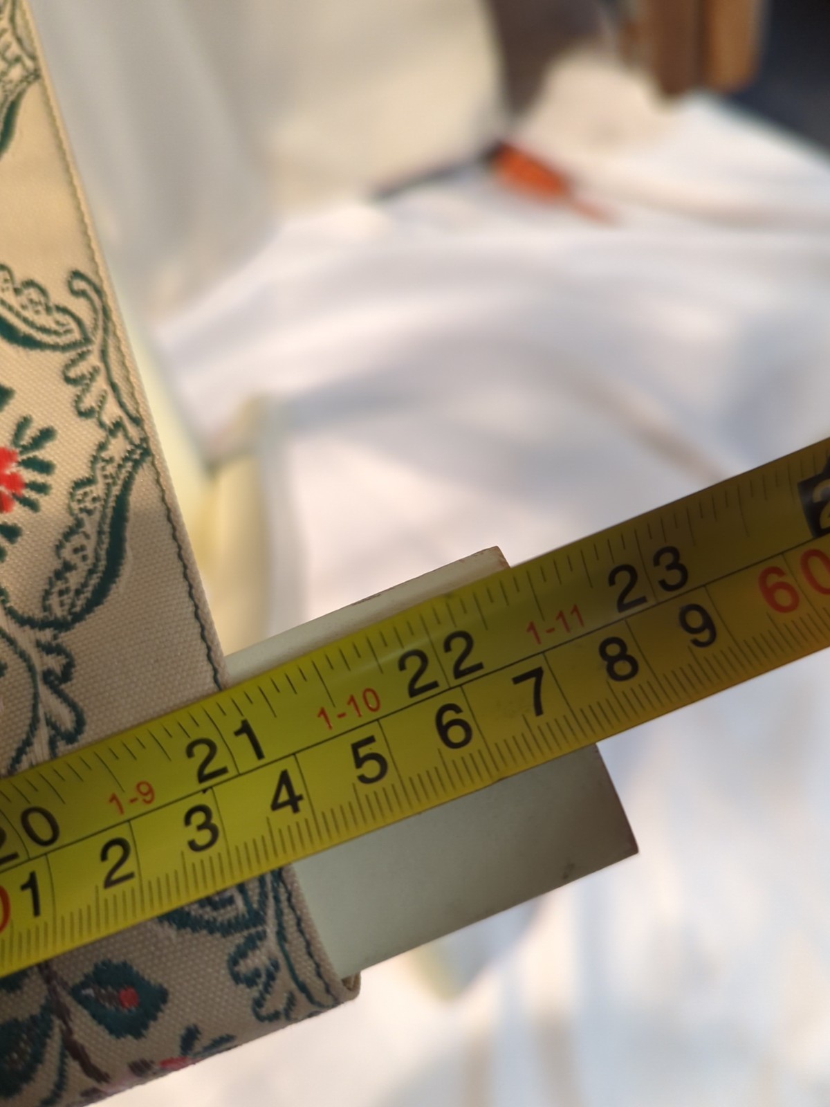 Vtg Scheibe Wood Folding Luggage Suitcase Rack Hotel Stand Tapestry Straps Ivory