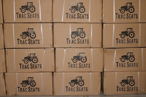 Grey Tractor Suspension Seat Fits Massey Ferguson 135 150 165 175 180 185 TEA20