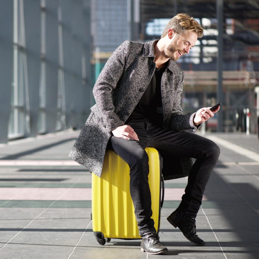 Swivel Luggage Wheels Replacement, 360 Trolley Suitcase Spinner Black