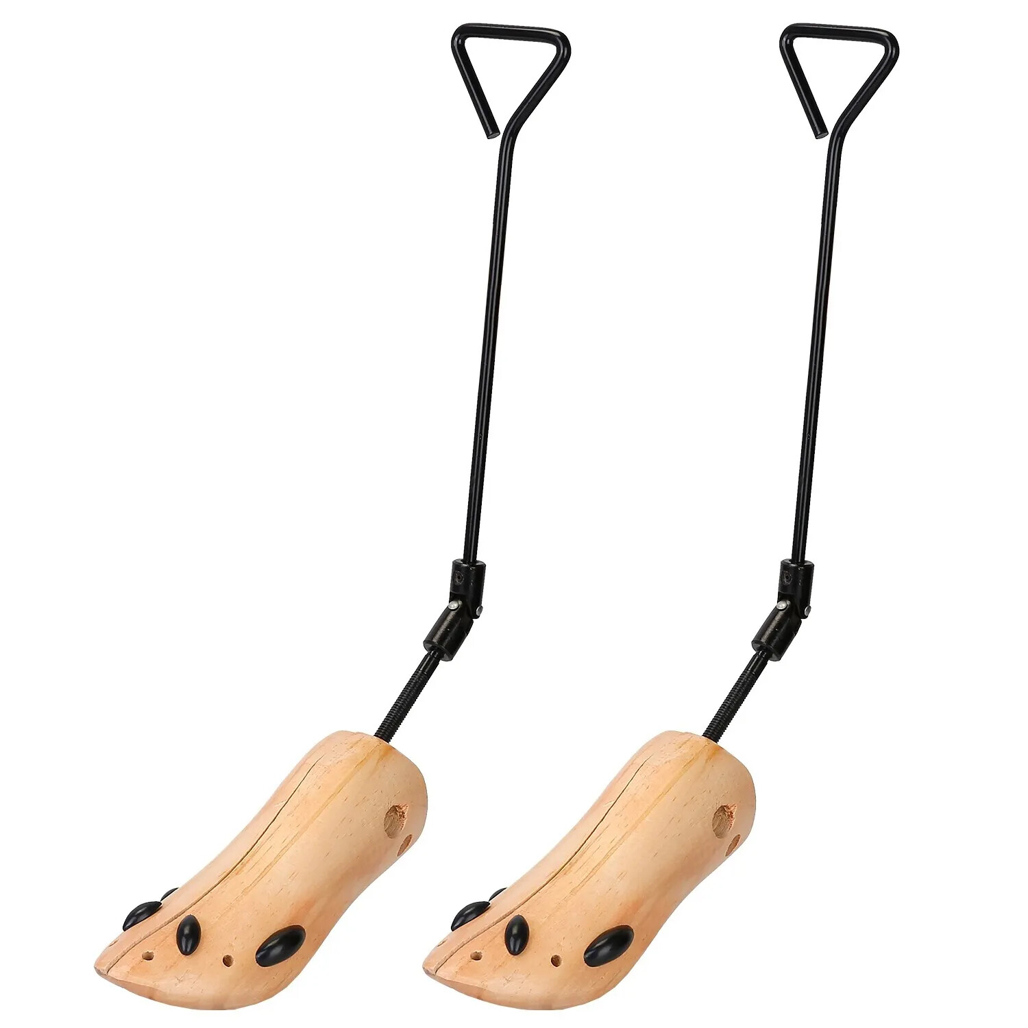2PCS Wooden Boot Stretcher Adjustable Shoe Shaper Widener Expander for Men Women
