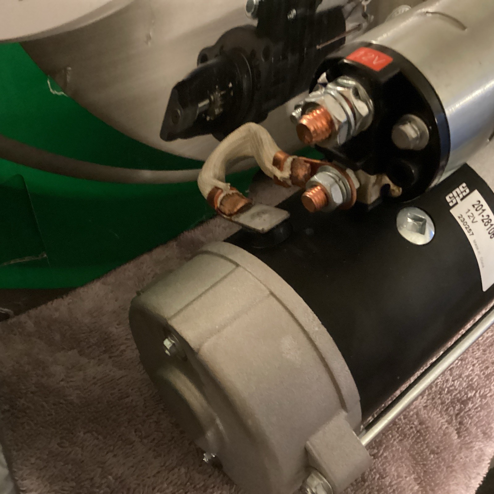 DIXIE….Starter….201-28106…12V, 10T, 2.5kW, 28MT Cummins 3.9L-5.9L….NEW😀