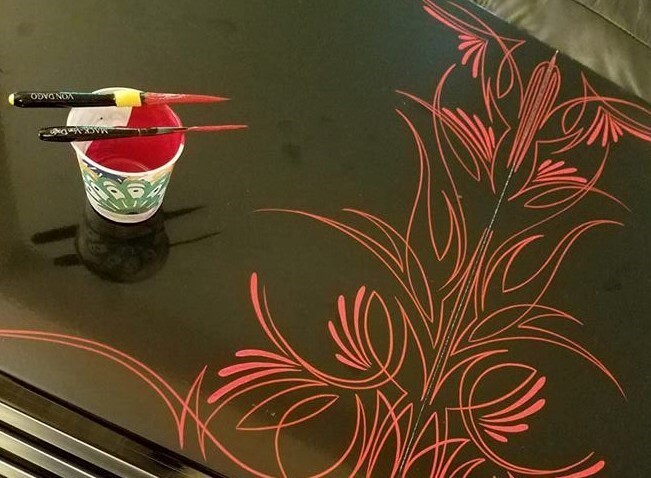 # 00 Mack - Von Dago SYNTHETIC HAIR Scrolling / Pinstriping Brush