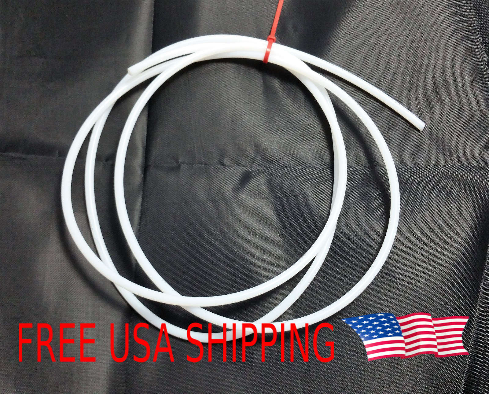 2M 4M Teflon PTFE Tube Tubing 2mm ID 4mm OD Bowden Extruder 1.75 mm Fittings 2 M
