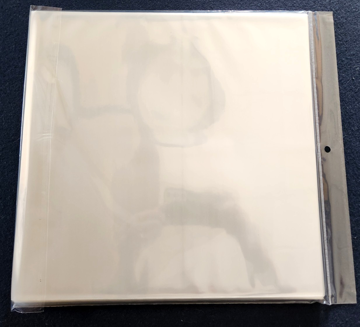 Clear Plastic CPP for 12" LP Vinyl Record Album Covers (Outer Sleeves)