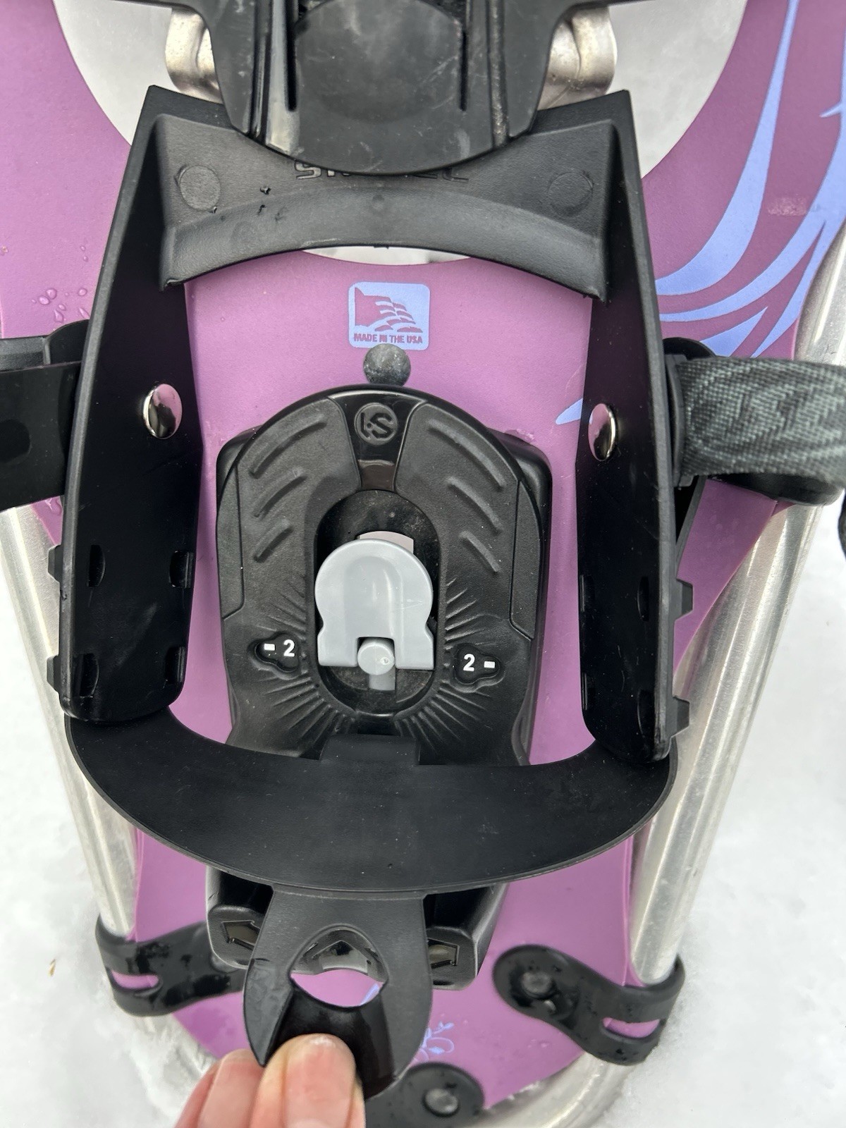 TSL WOMENS SNOW SHOES OVER THE TOP- MADE IN VERMONT U.S.A. - Adjustable Size