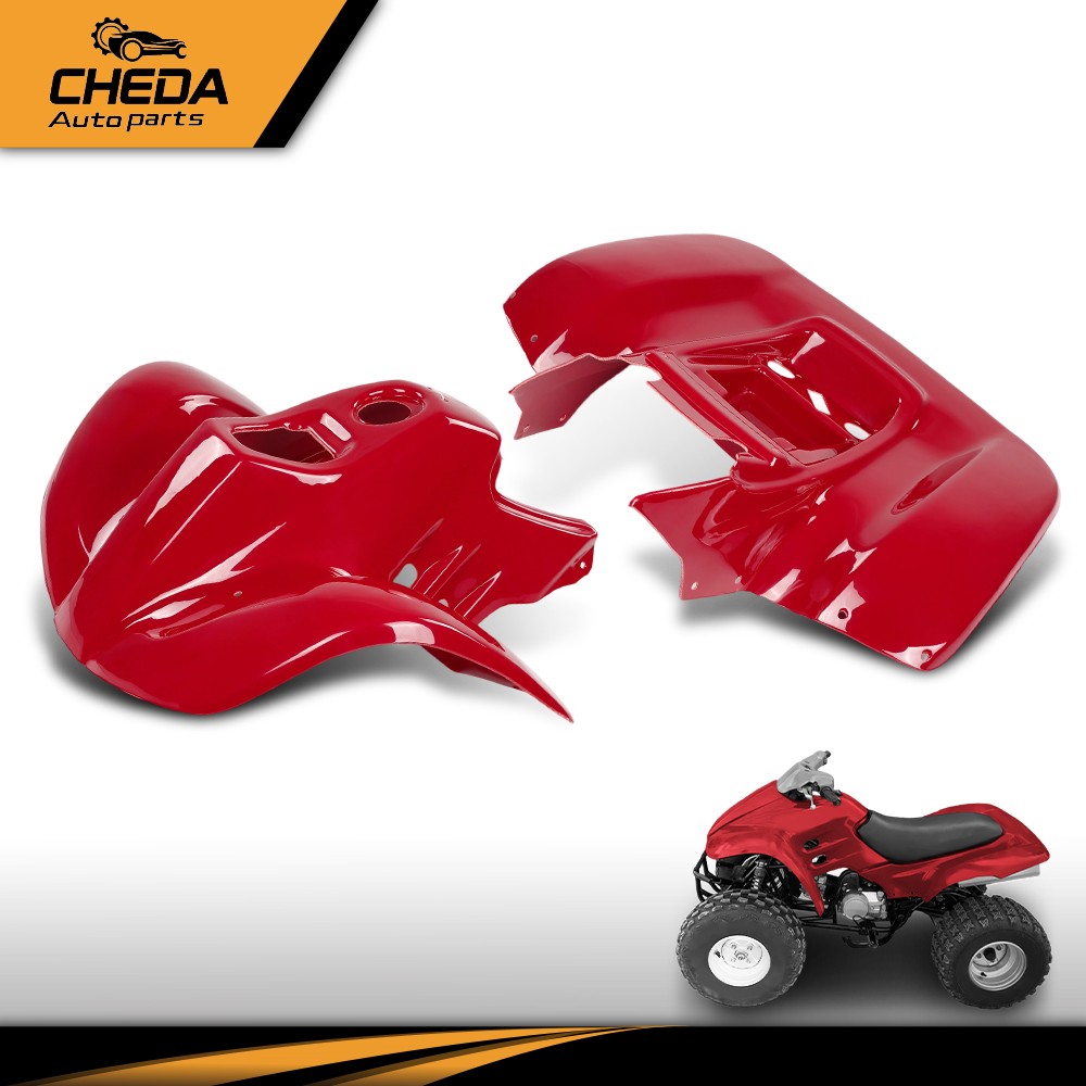 Fit For 1993-2005 Honda Sportrax 90 TRX90 Front And Rear Fenders Set ABS Plastic