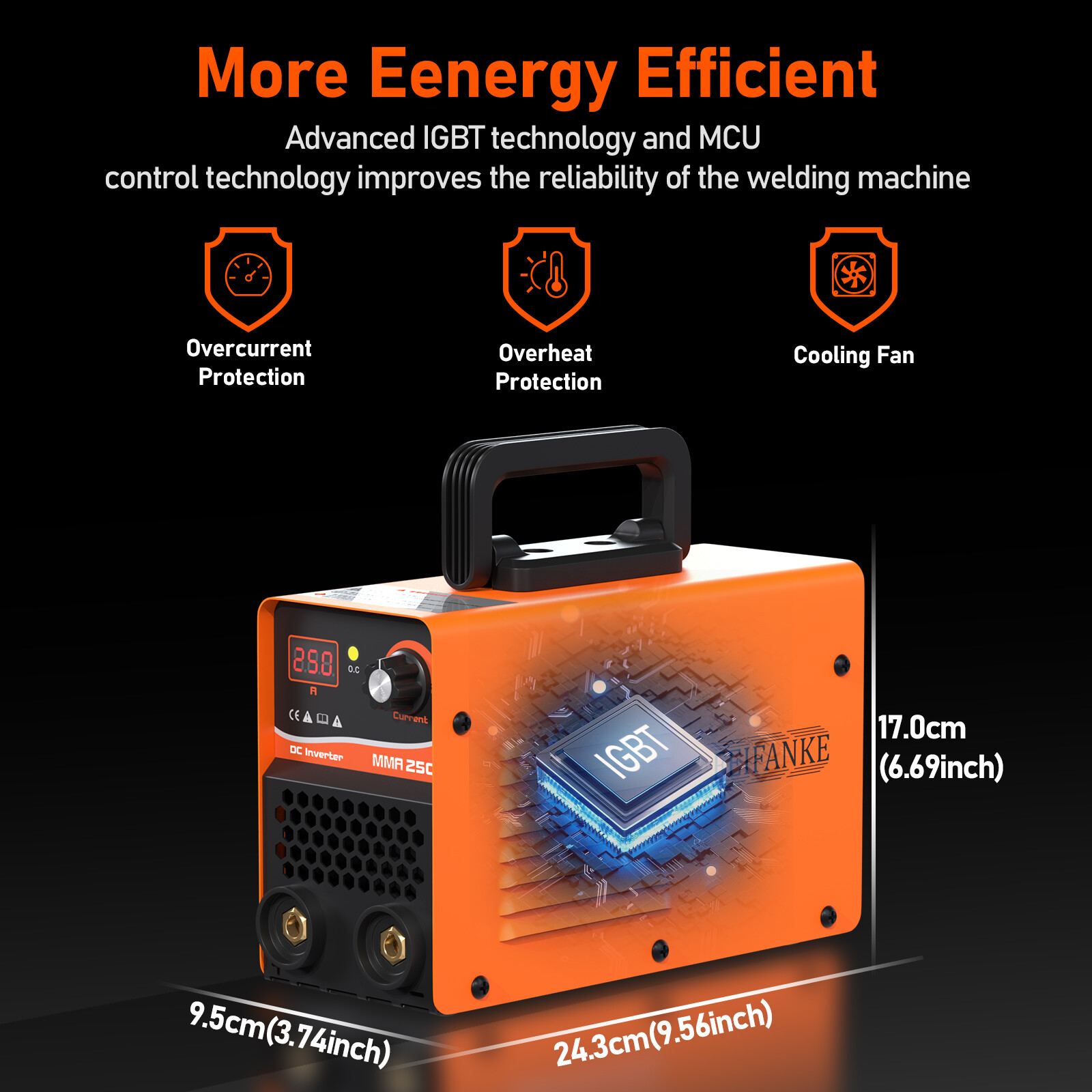 Super Mini Stick Welder 250A 110V ARC//Lift TIG Welding Machine IGBT DC Inverter