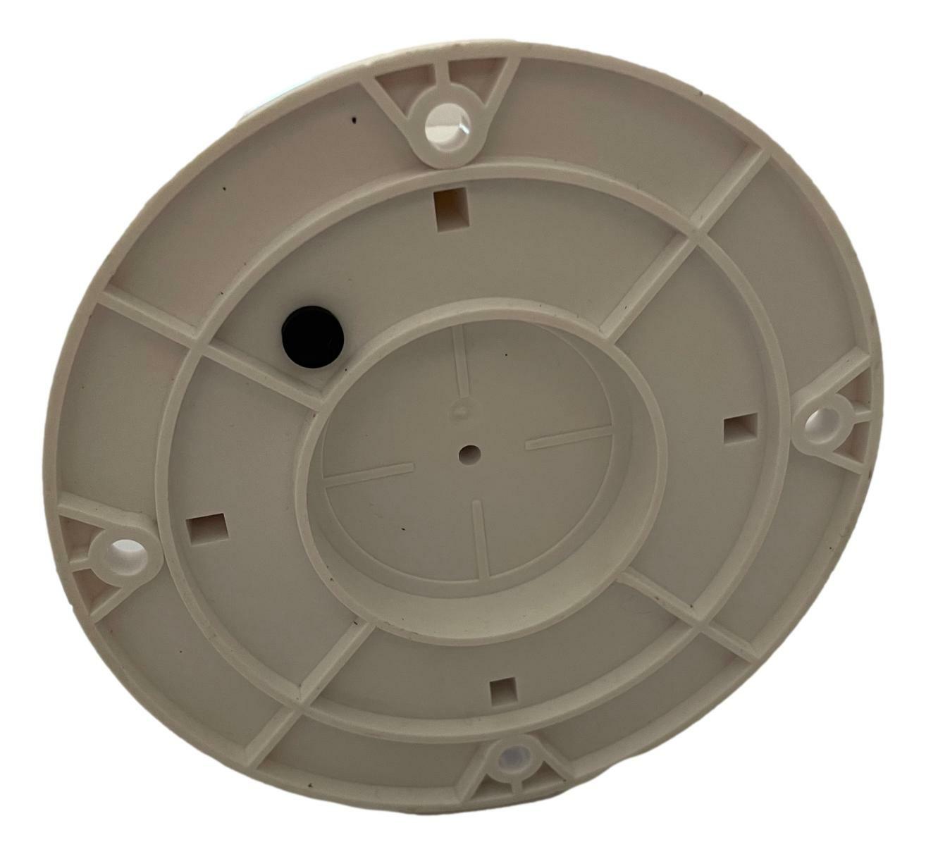 Marine Solar Warning Light - PRO WHITE LED Marine Dock Barge Safety Beacon Light