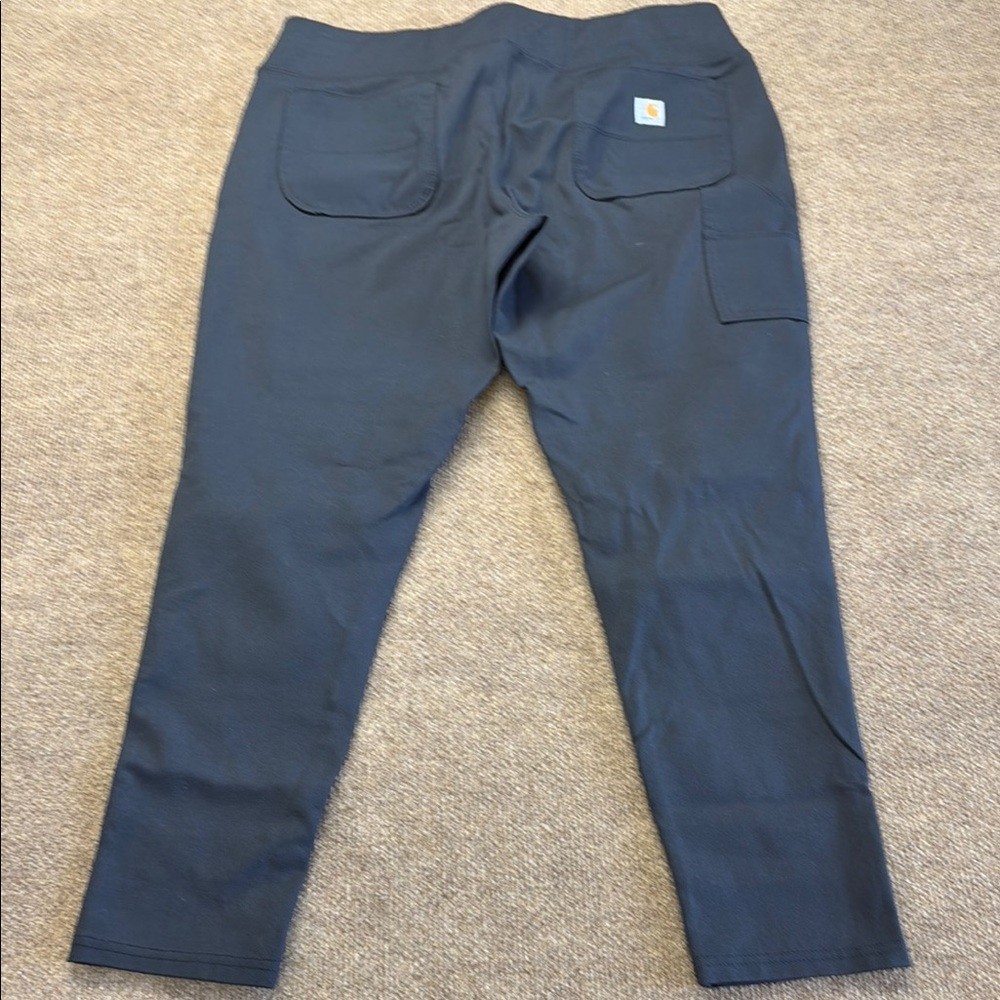 Carhartt Force Fitted Mid weight Utility Legging Size XL Black Women NWOT