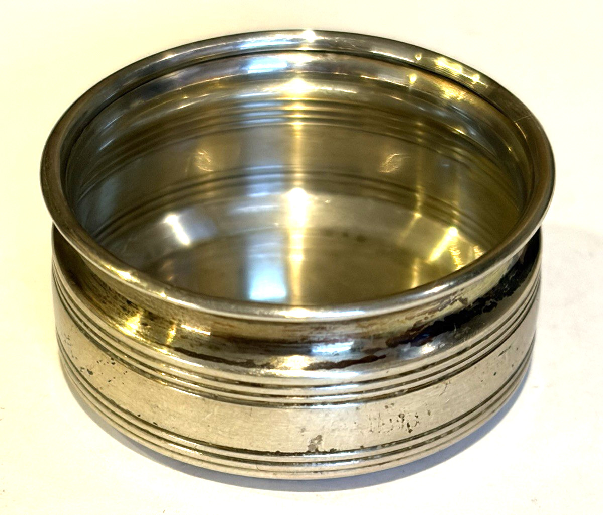 Set 6-ANTIQUE WEBSTER STERLING Open Salt Cellars /Shell Spoons-Orig Display Case