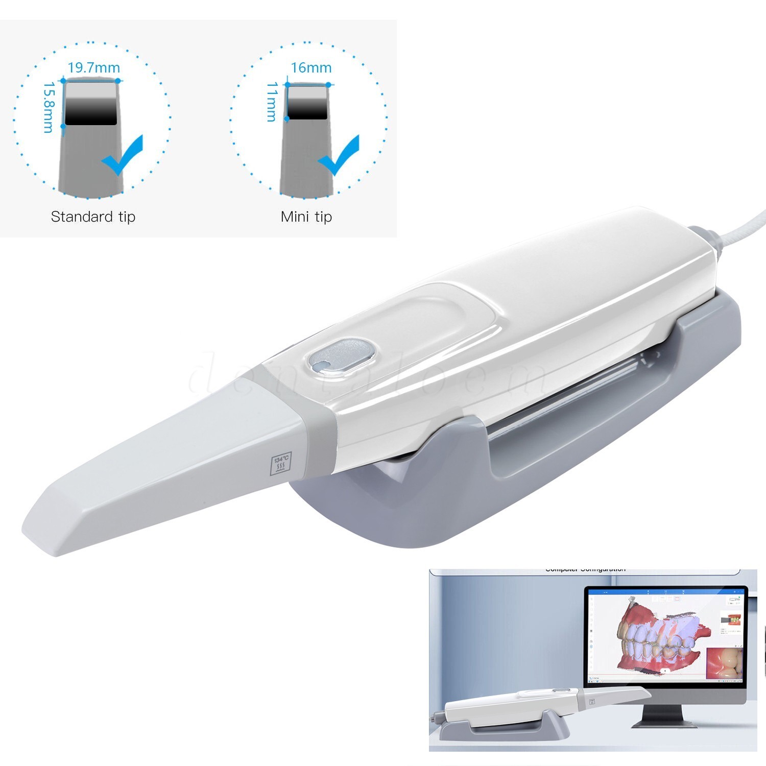 Dental Intraoral Scanner for CAD/CAM Restorative Dentistry