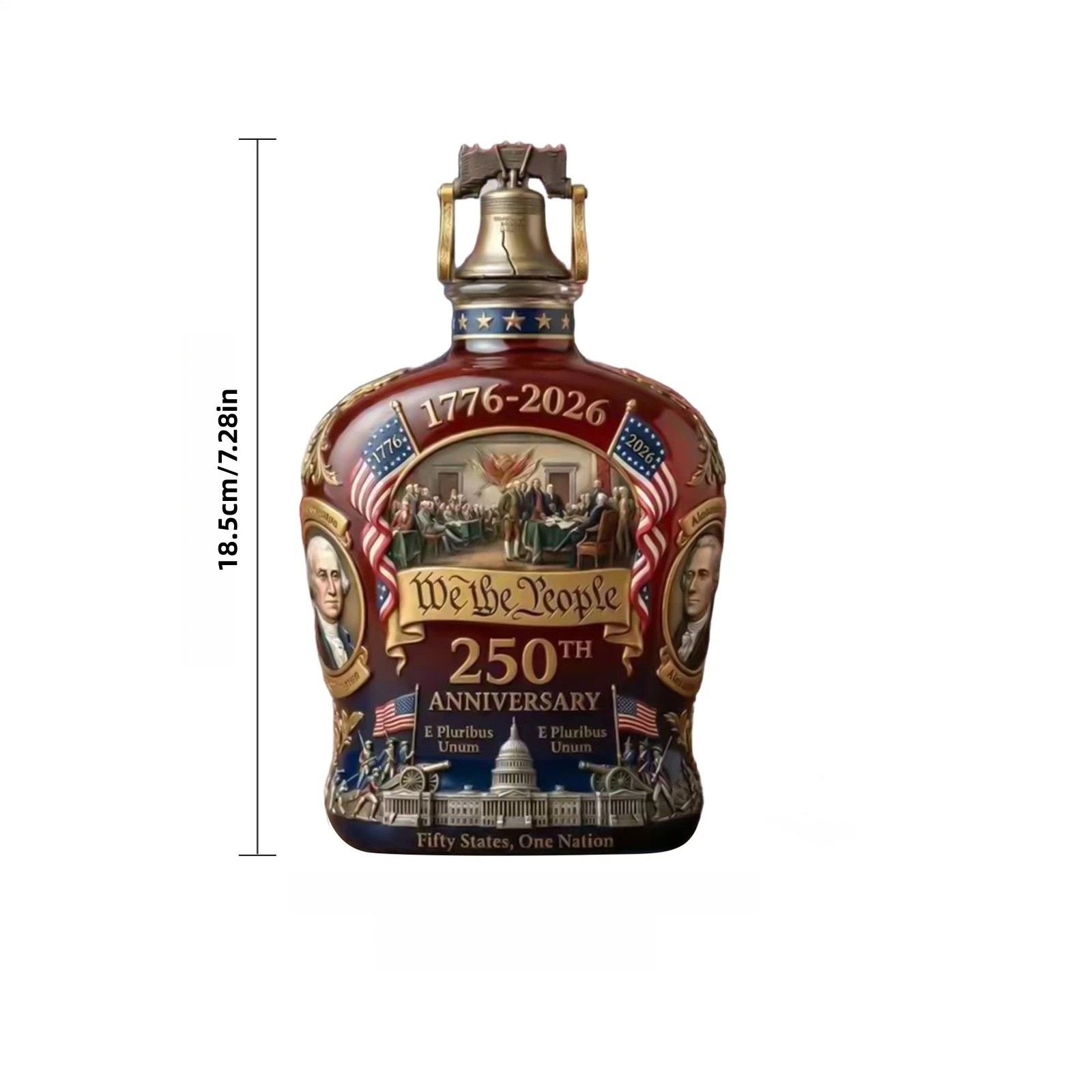 Whiskey Bottle America Us 250Th Anniversary We The People 2026 Whiskey Bottle