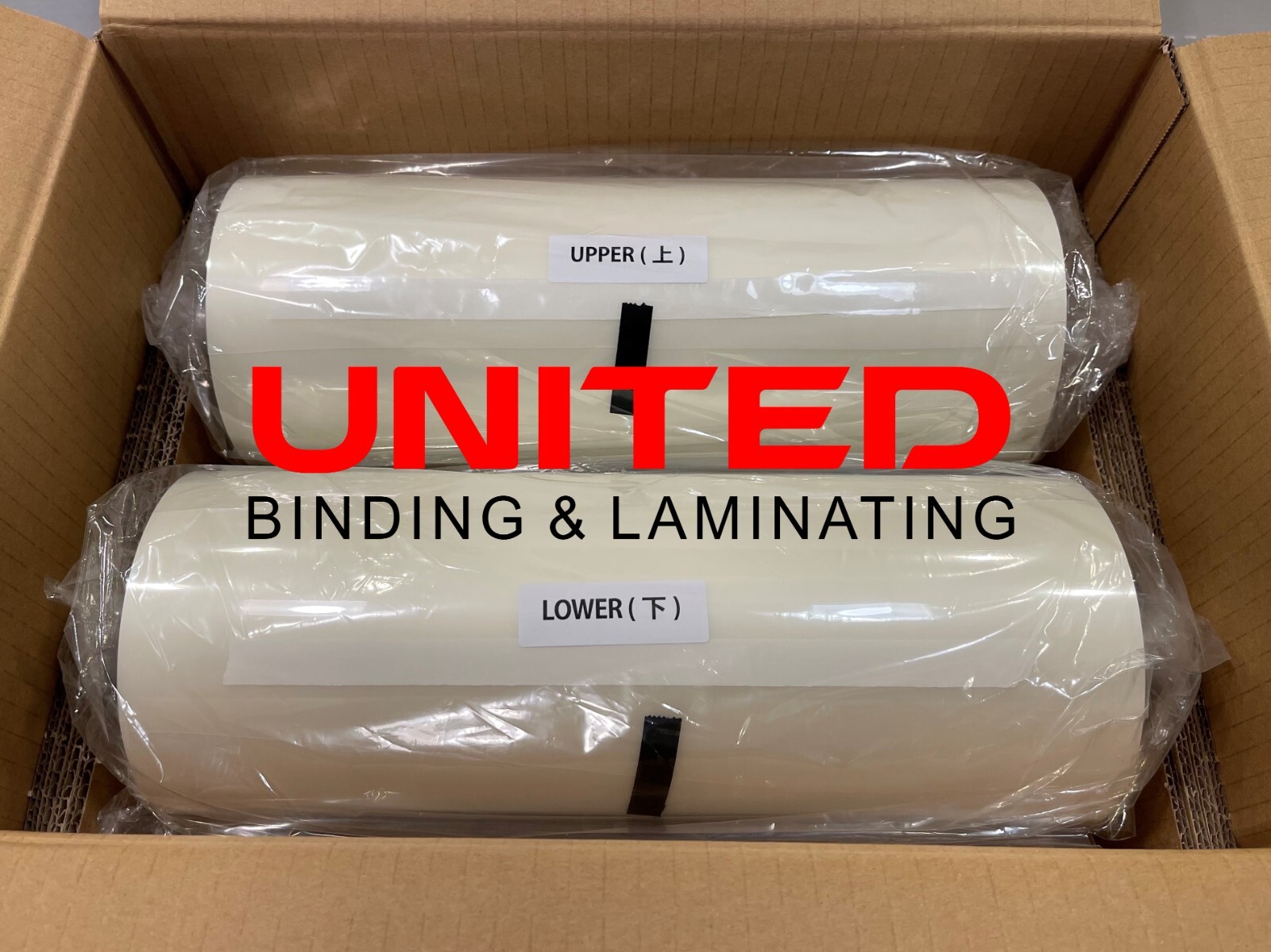 FujiPla ALM Laminating Film Rolls 5 mil Gloss 12.6" X 328' SAP125GLOSS - 2rolls
