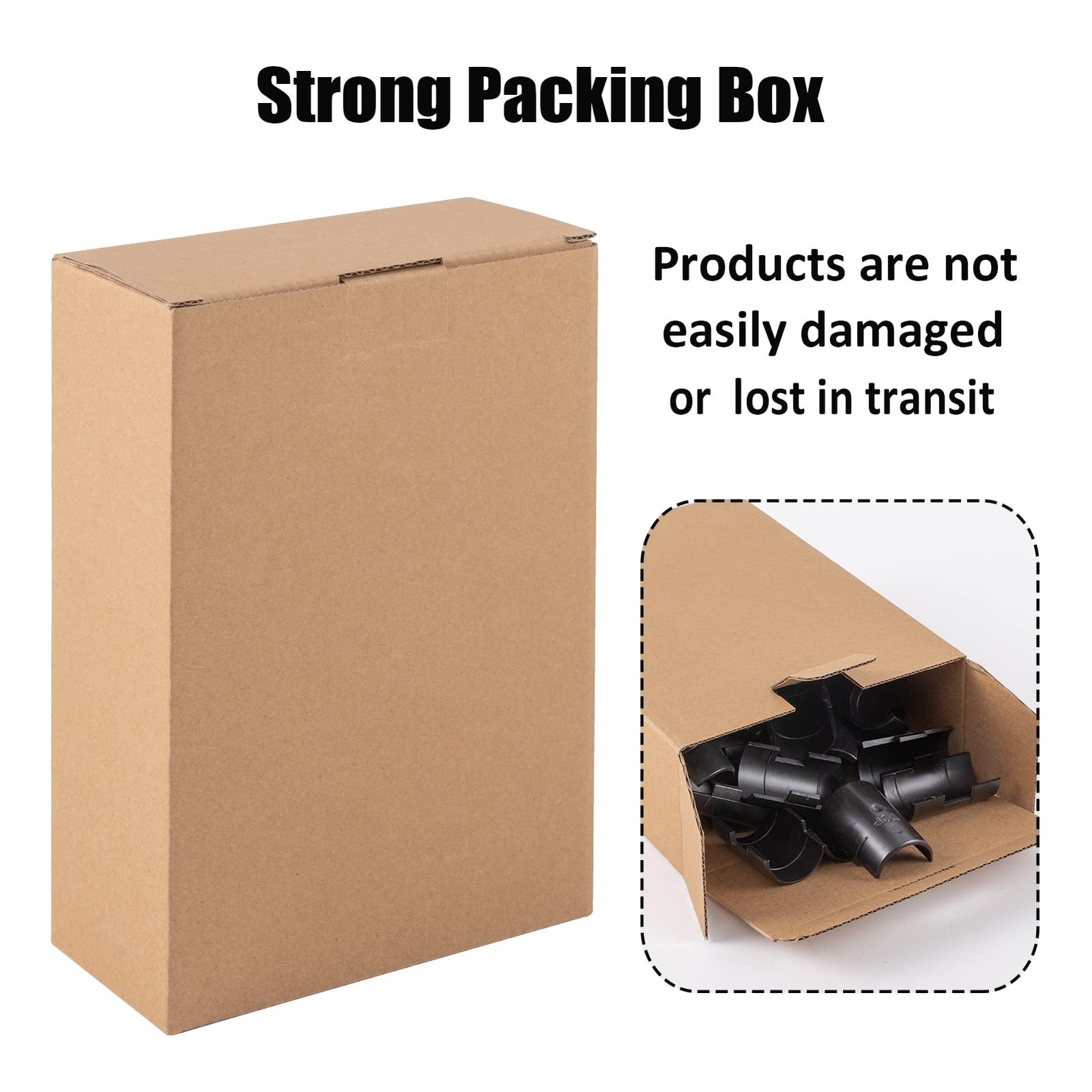 72 Pcs Wire Shelf Clips for 1" Post - 36 Pairs of Wire Rack Lock Clip Replacemen