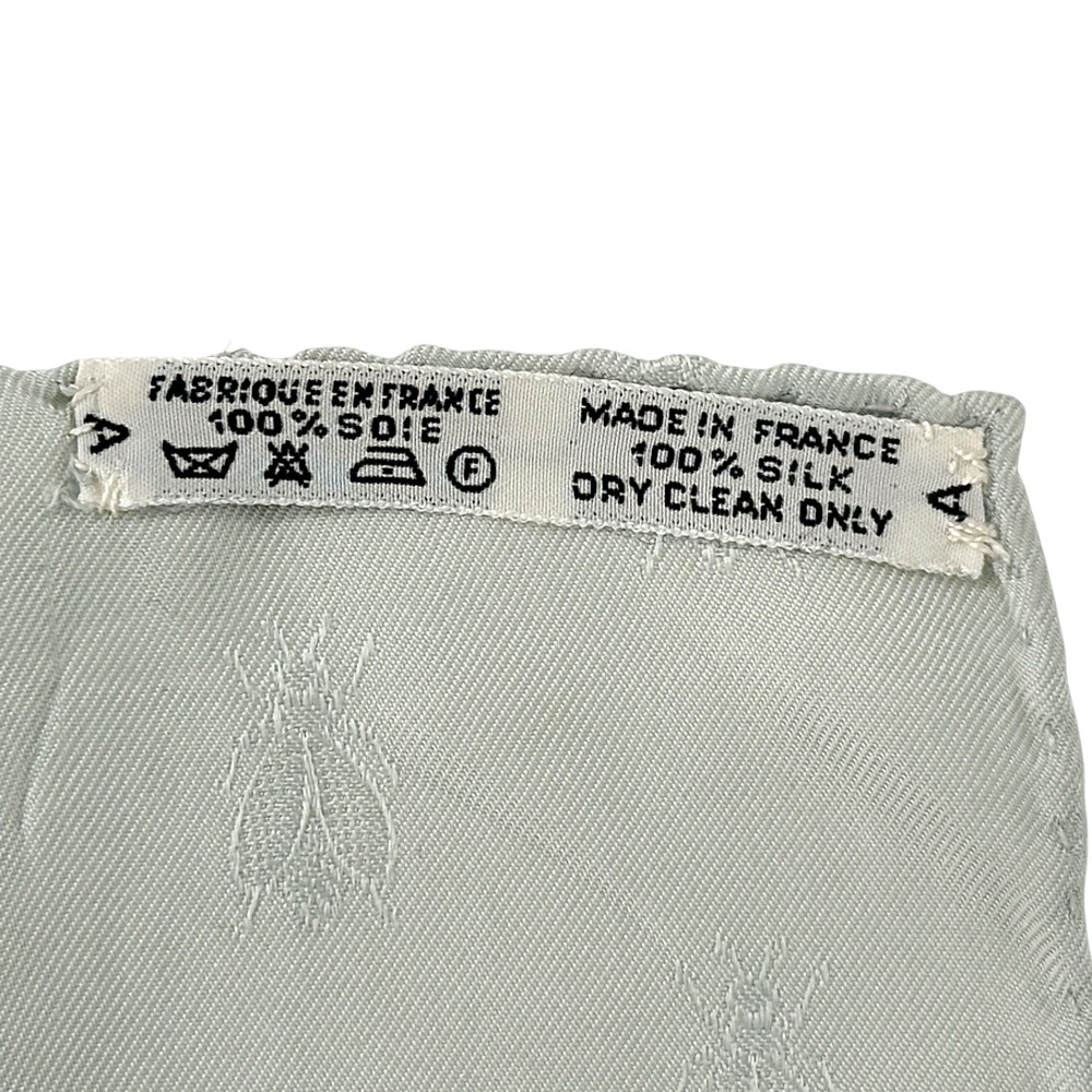 Hermes Scarf Carre90 Napoleon Silk Blue Multi Horse Knight Used