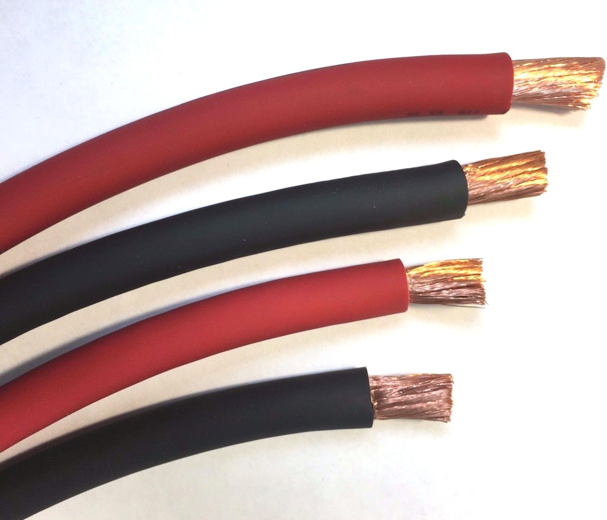 Battery Cable 1/0 or 2/0 Gauge AWG Extreme Pure Copper Power Wire Made in USA