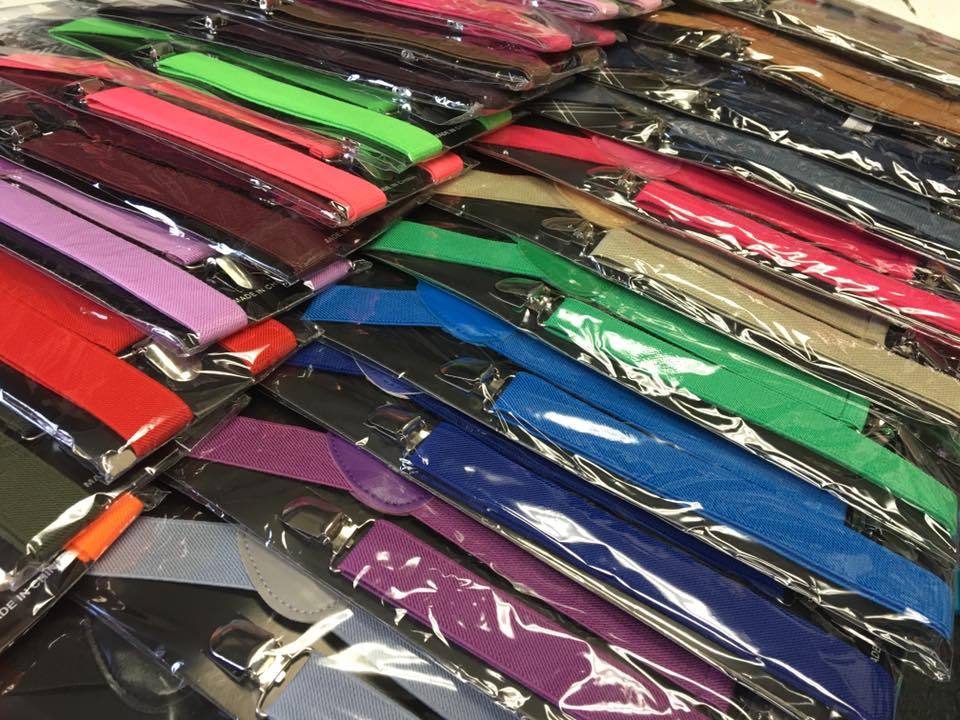 28 Colors Mens&Womens Clip-on Sexy Suspenders Elastic Y-Shape Adjustable Braces