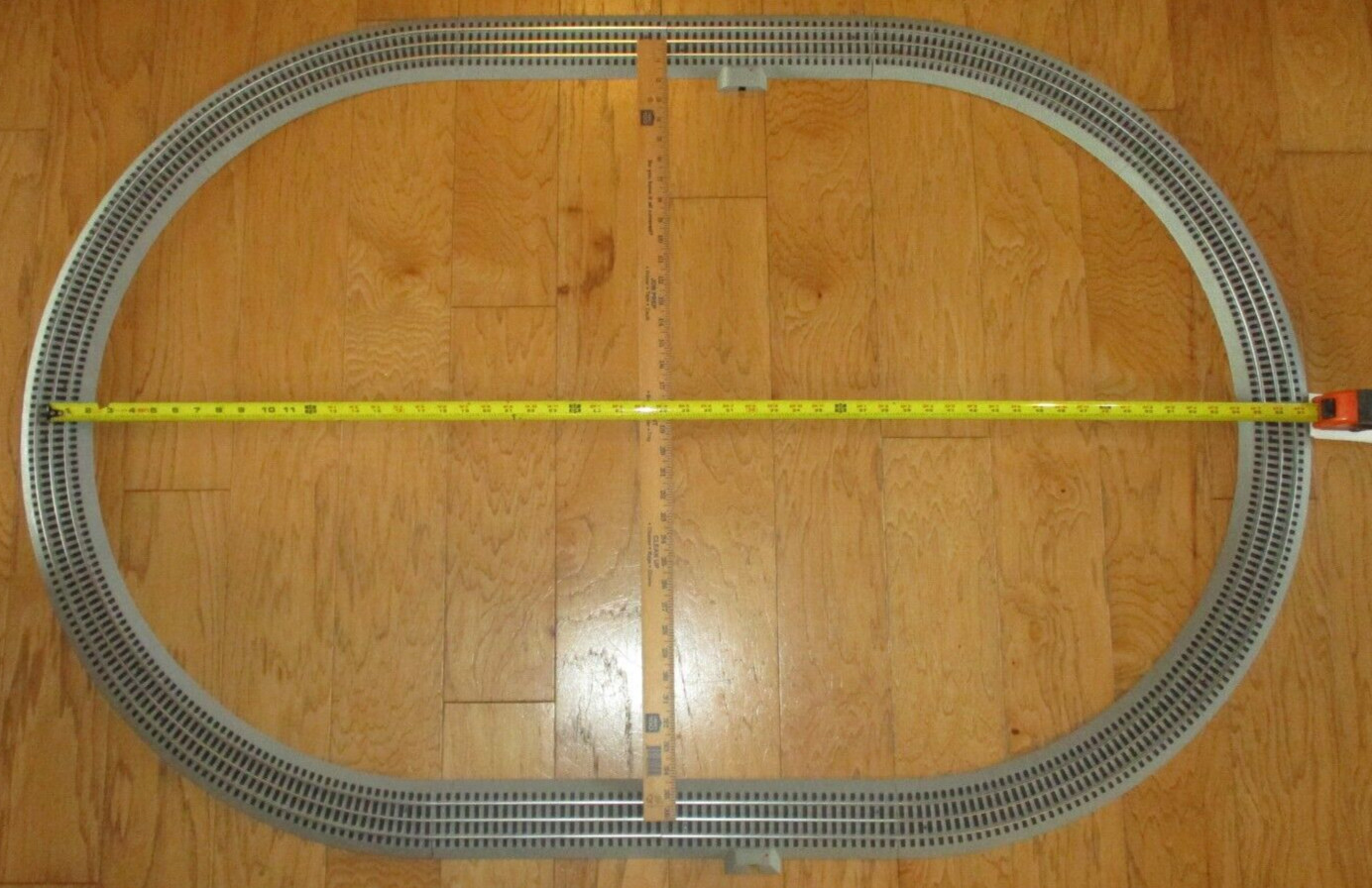 Lionel FasTrack 60" x 40" Oval 8-2-1-1 Track Pack O/027 ga. w/ Special Sections