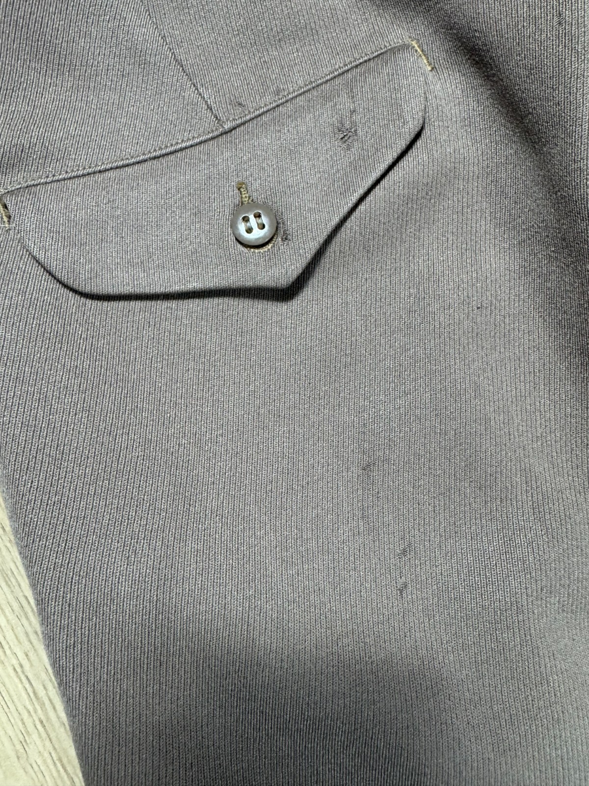 Vintage WW2 US Army Wool Pink Officer Trousers Pants Used