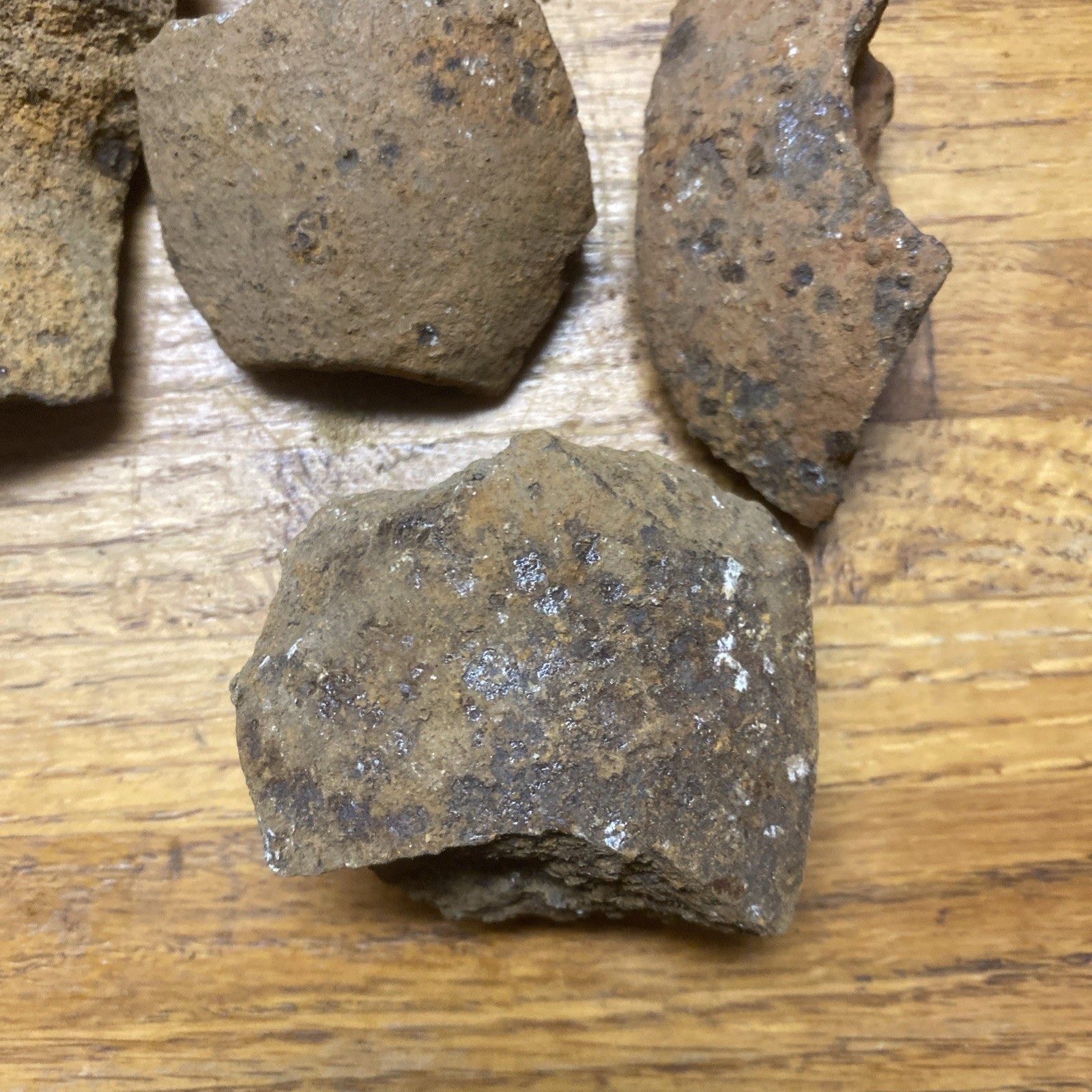 Civil War US Confederate Artillery Shell Shenkl Read Fuse Sections Cannonball 3”