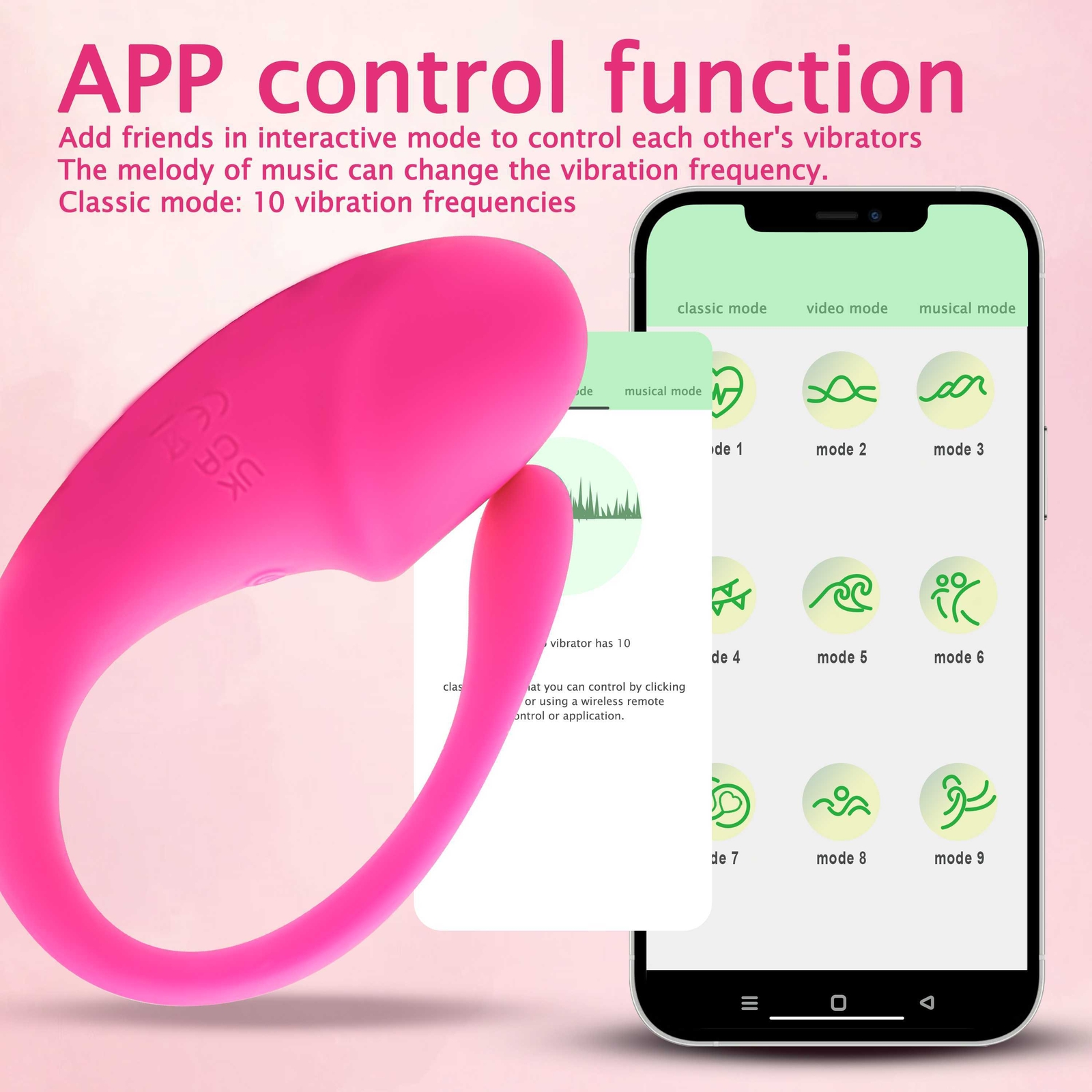 Wireless APP Remote Control Bullet Egg Vibrator G-Spot Dildo Sex Toys For Women
