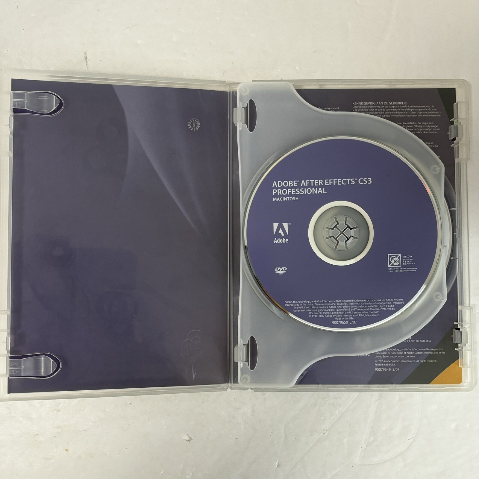 Adobe After Effects CS3 Professional Software For Mac Macintosh with Serial Key