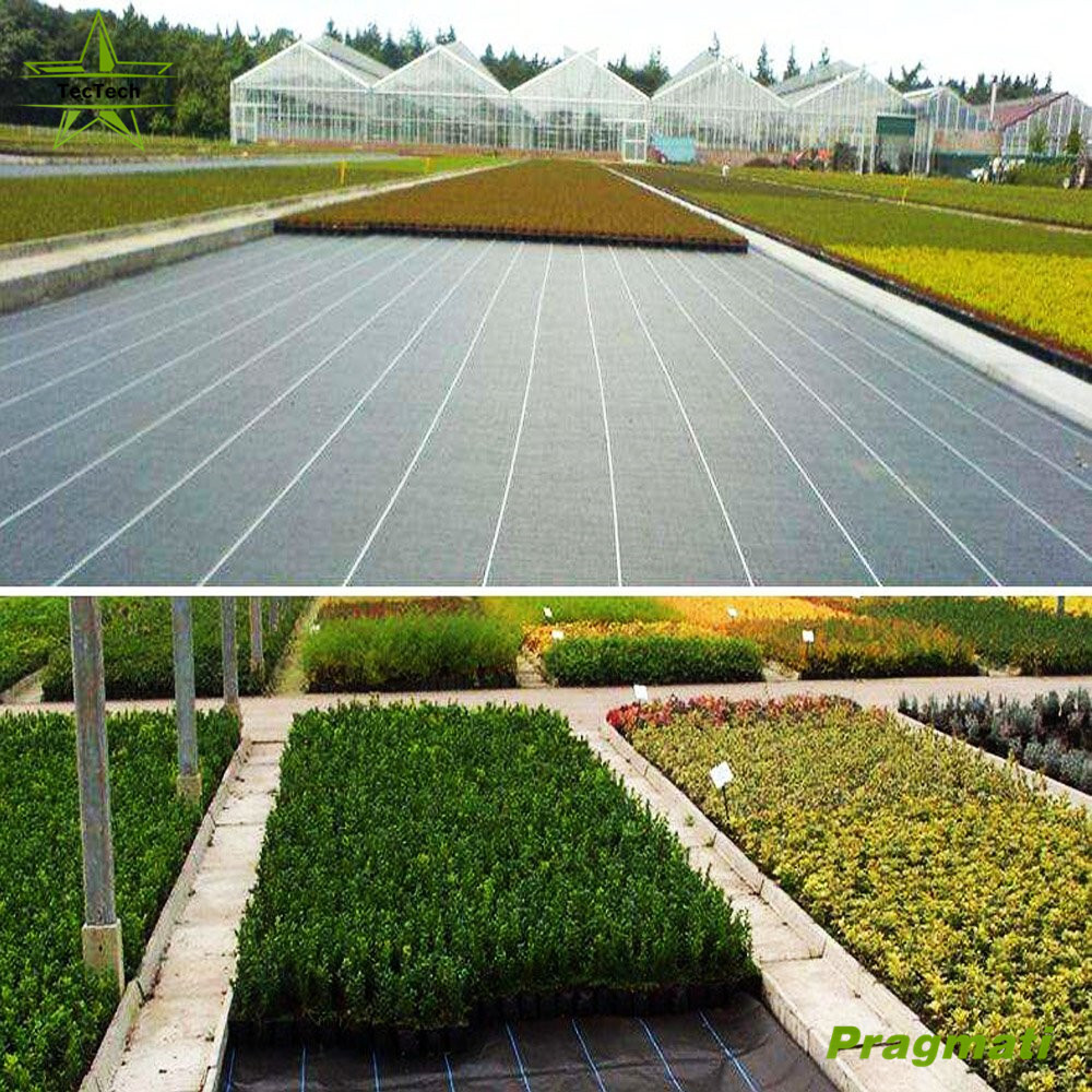 4FTx300FT Garden Heavy Duty Weed Barrier Landscape Fabric Block Gardening 3.2oz