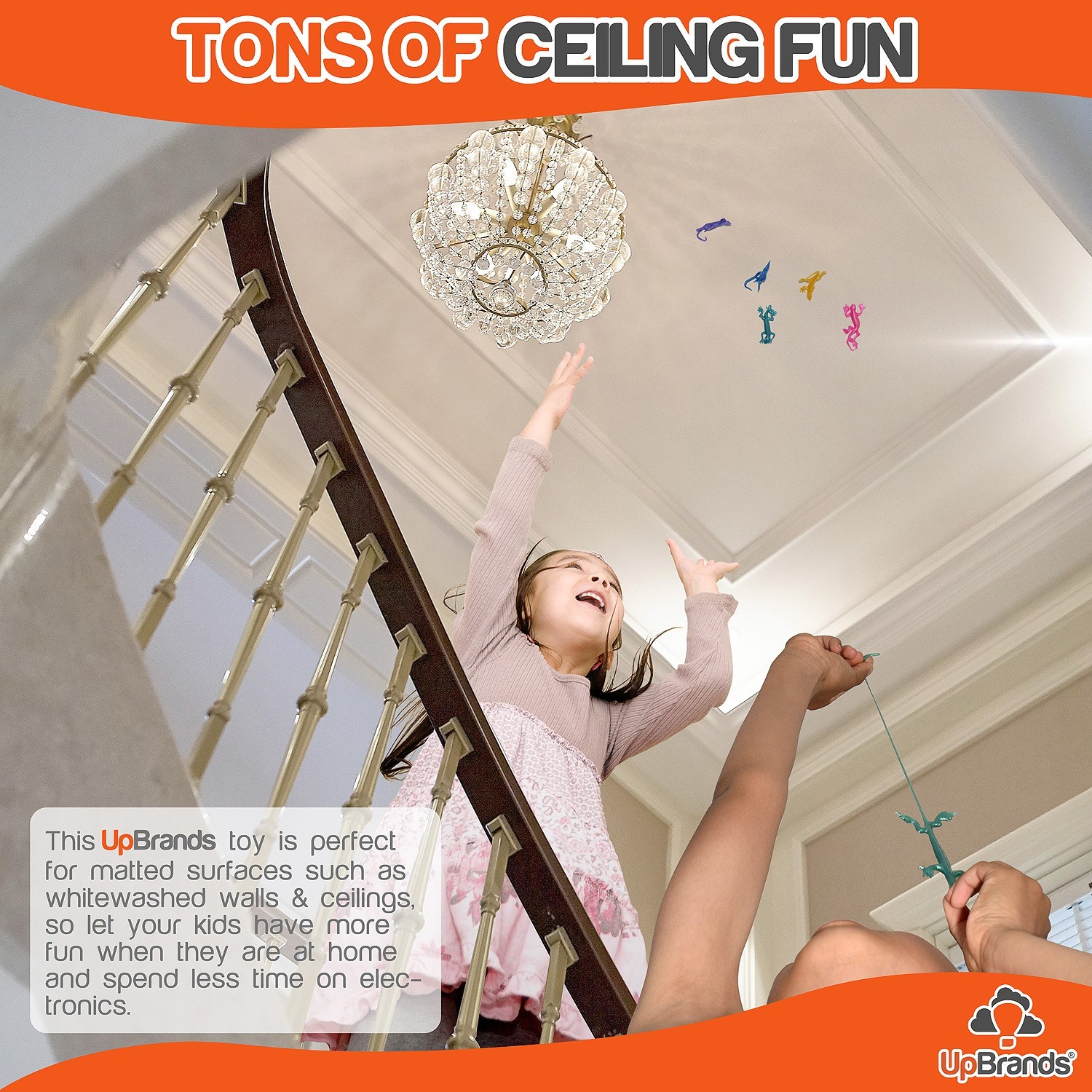 UpBrands 2880 Pack Bulk Super Stretchy Lizard Toys – 12 Colors, 3” Gecko Set