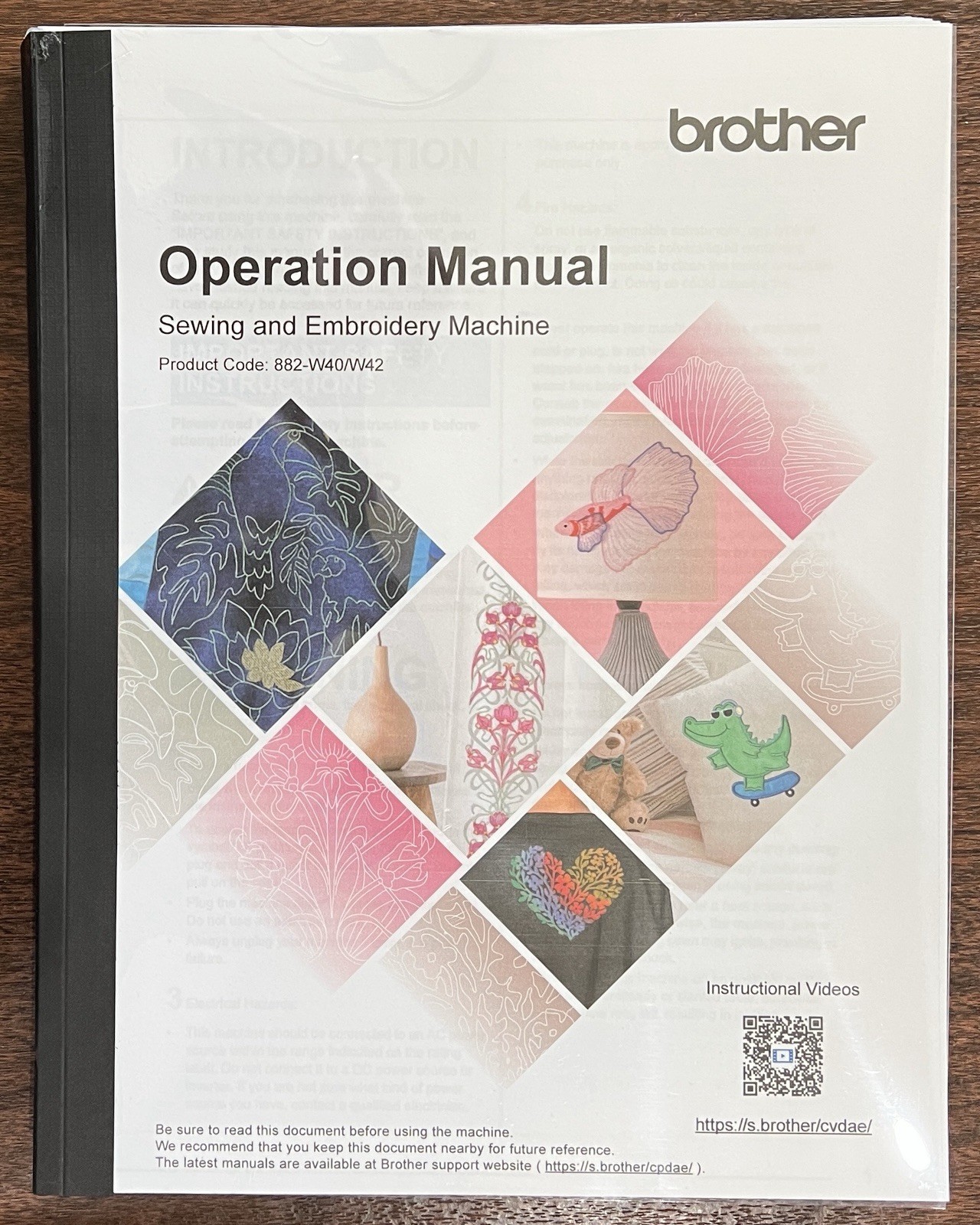 Brother Aveneer Ev1-LE Manual Limited Edition: Bundle 4 Books, Full Color