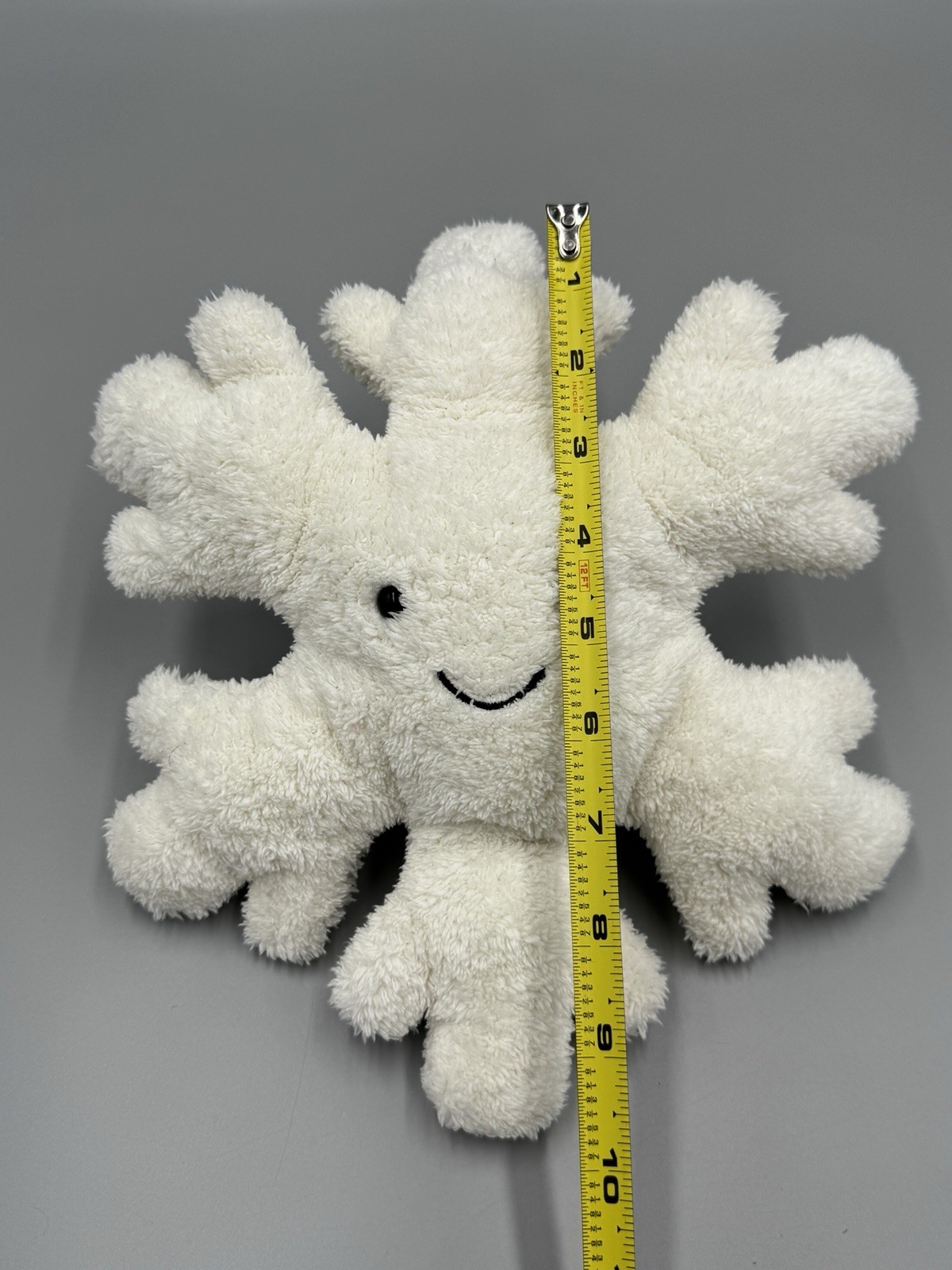 Jellycat I am Large Amuseable Snowflake 9” Stuffed Christmas Winter Plush