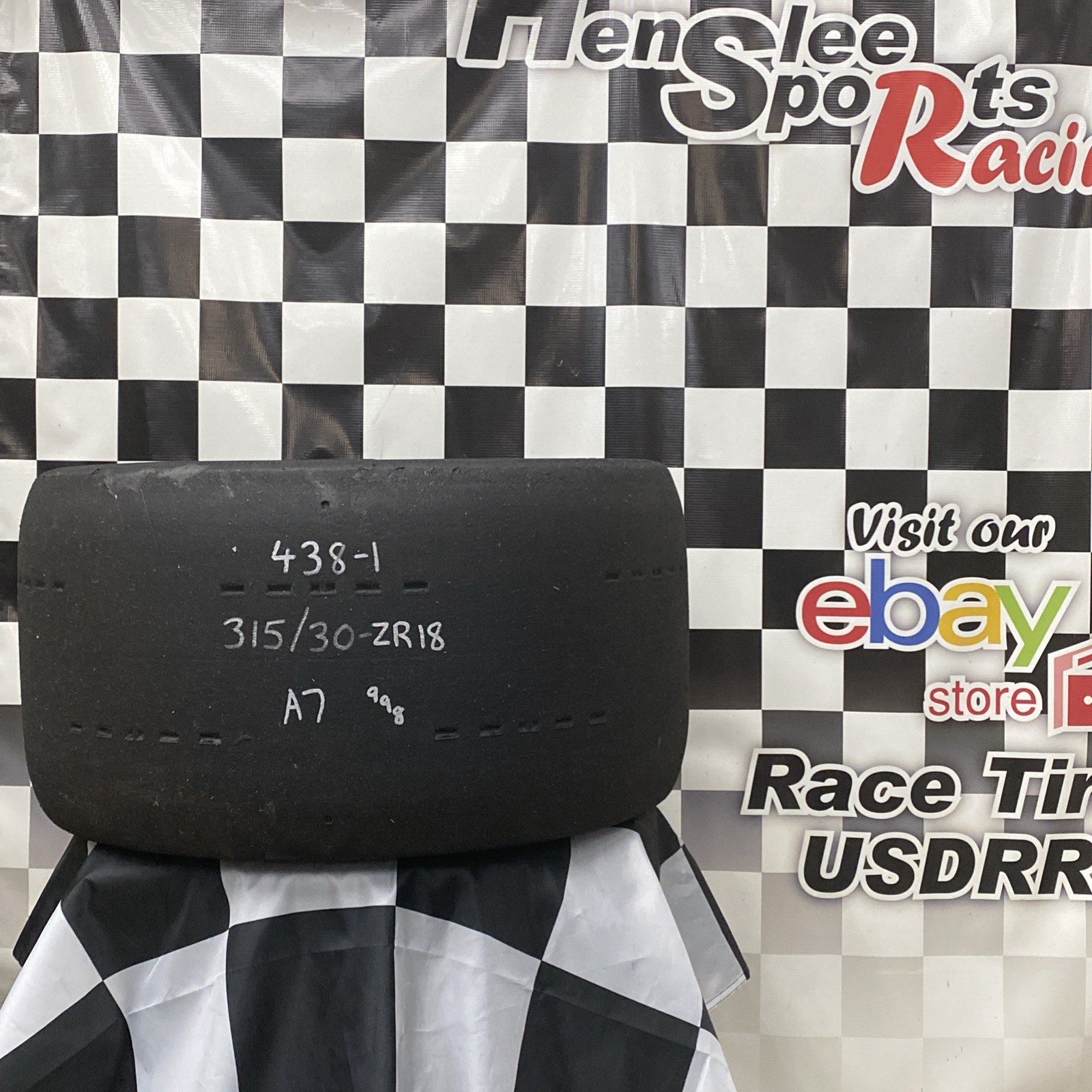 438-1 USDRRT HOOSIER DOT AutoX / Road Race Tires 315/30 ZR18 A7