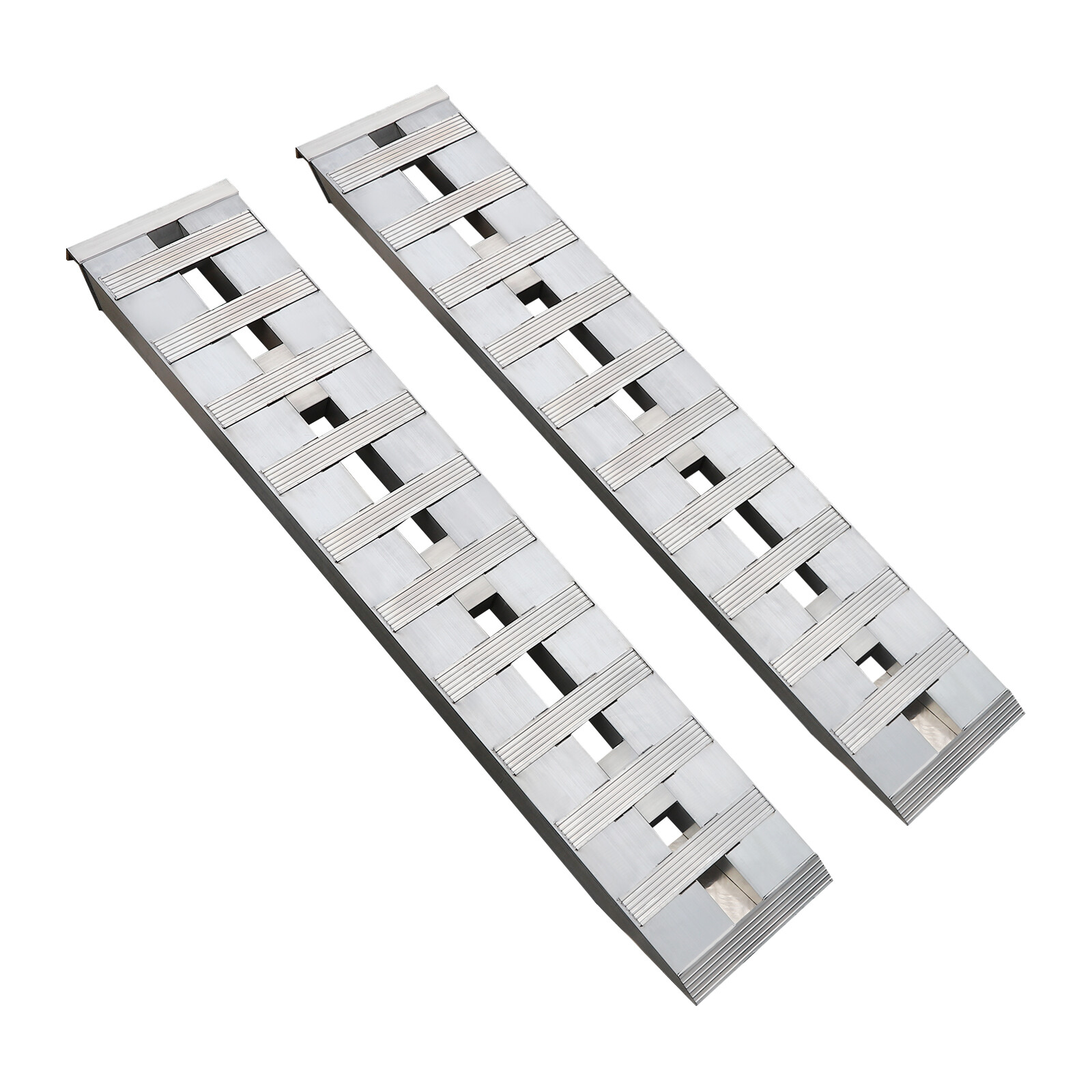 Truck Car Auto Trailer Ramps Universal Hook Aluminum Loading Ramps 2.72t/6000lbs