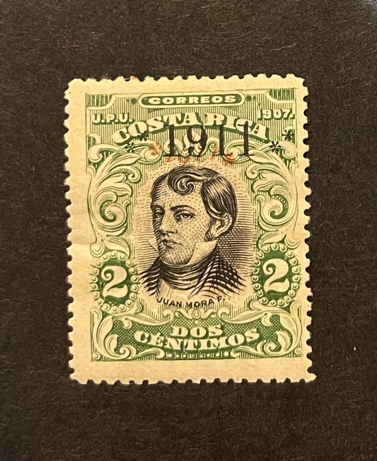 Stamps Costa Rica Scott #80b hinged