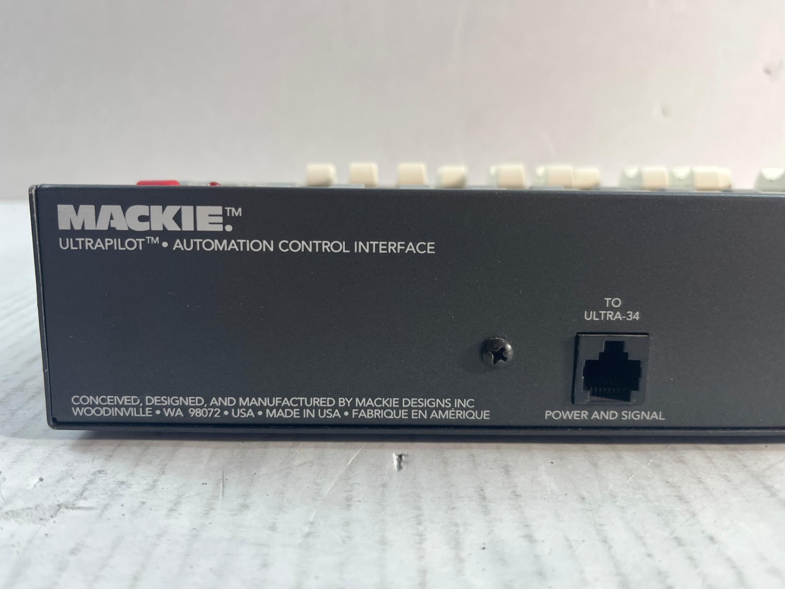 Mackie Ultra-34 & Ultrapilot Universal Automation System - Working Condition