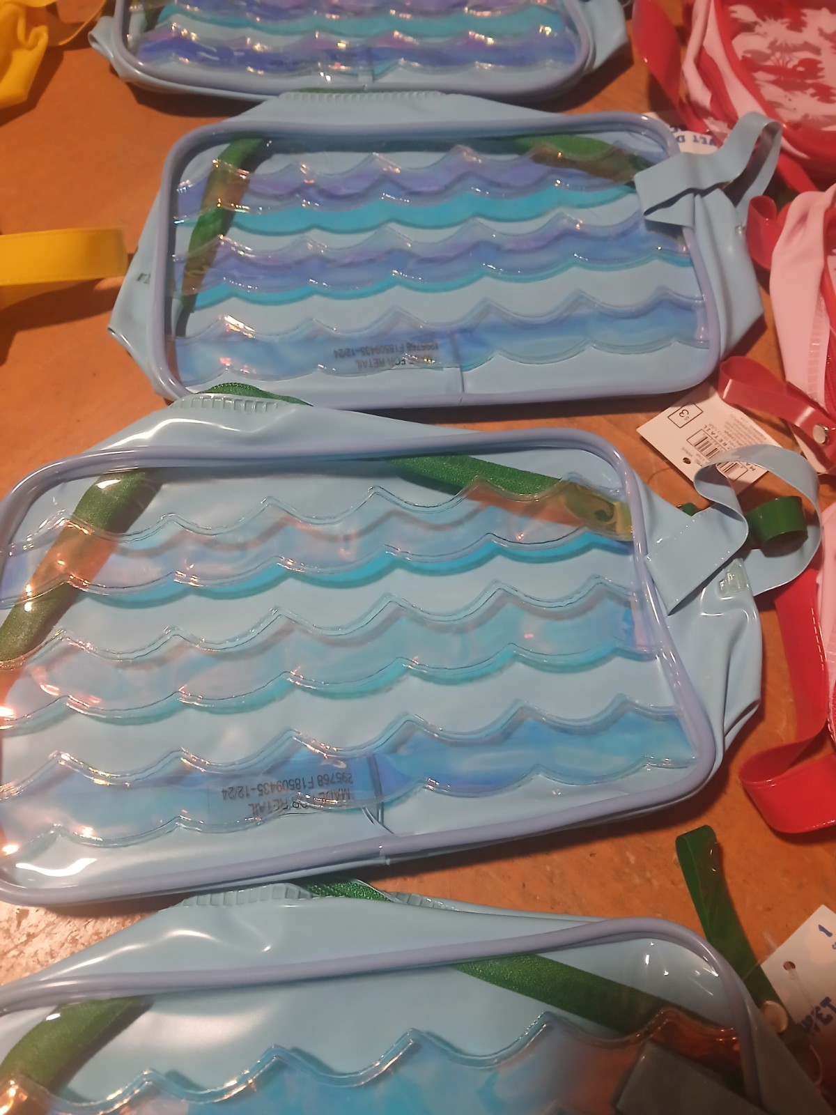 Bulk Pool Party Favor Lot Of 16 Wet Dry Cube Beach Bags Kids