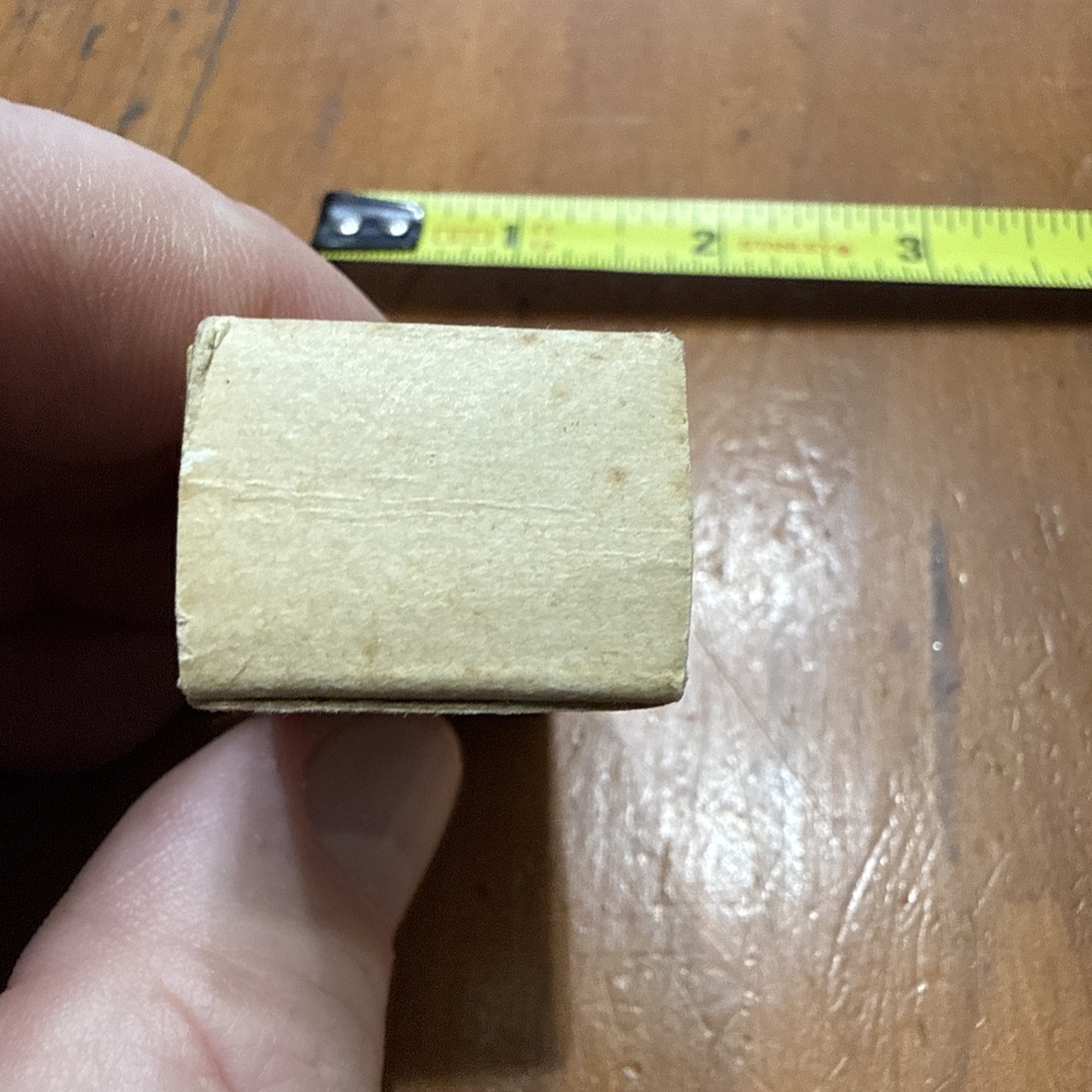 Antique Vintage Kennebec Spruce Gum Box GF Carr & Co. Five Islands Maine Indian