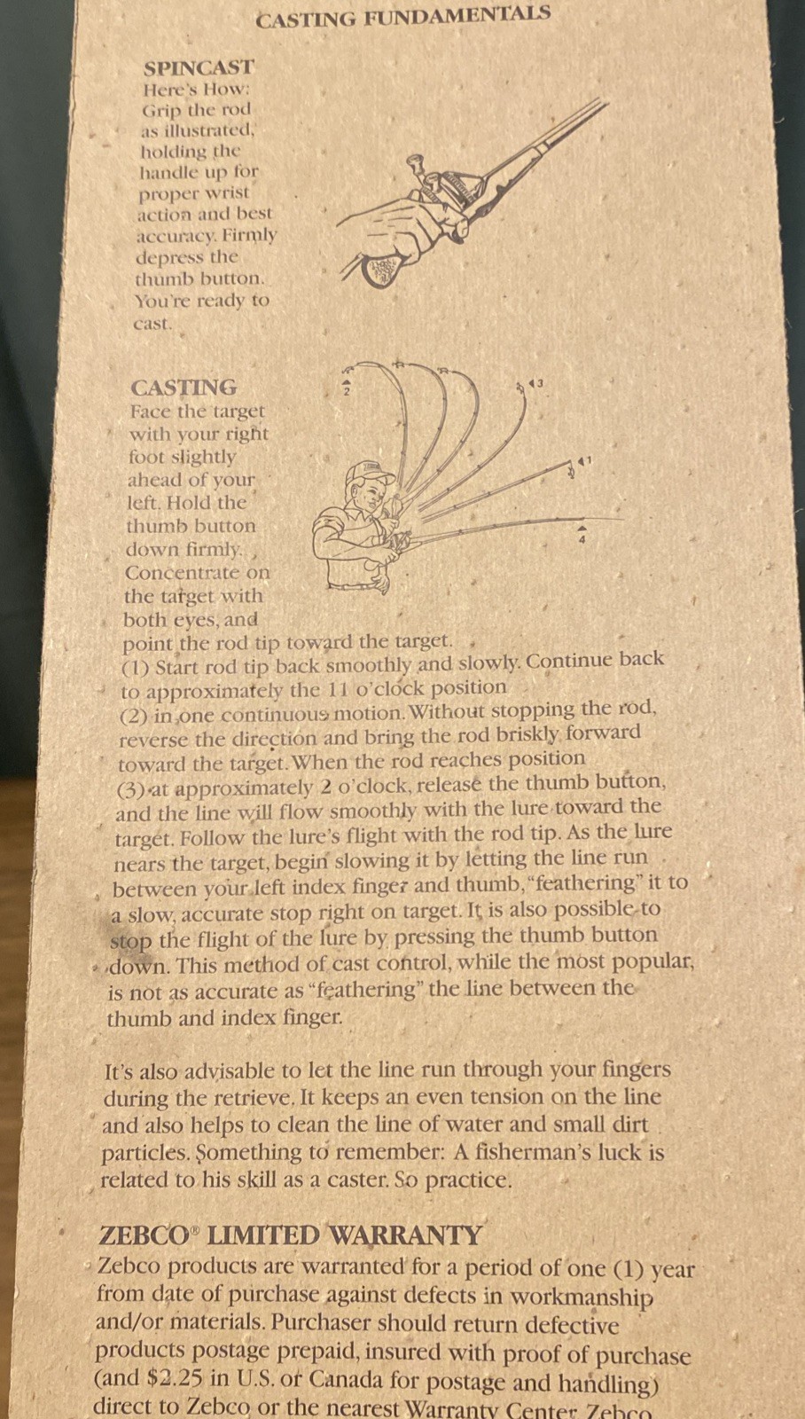 Vintage 1996 Zebco 33 Fishing Rod and Reel Combo Magnum Drag - New 3490E