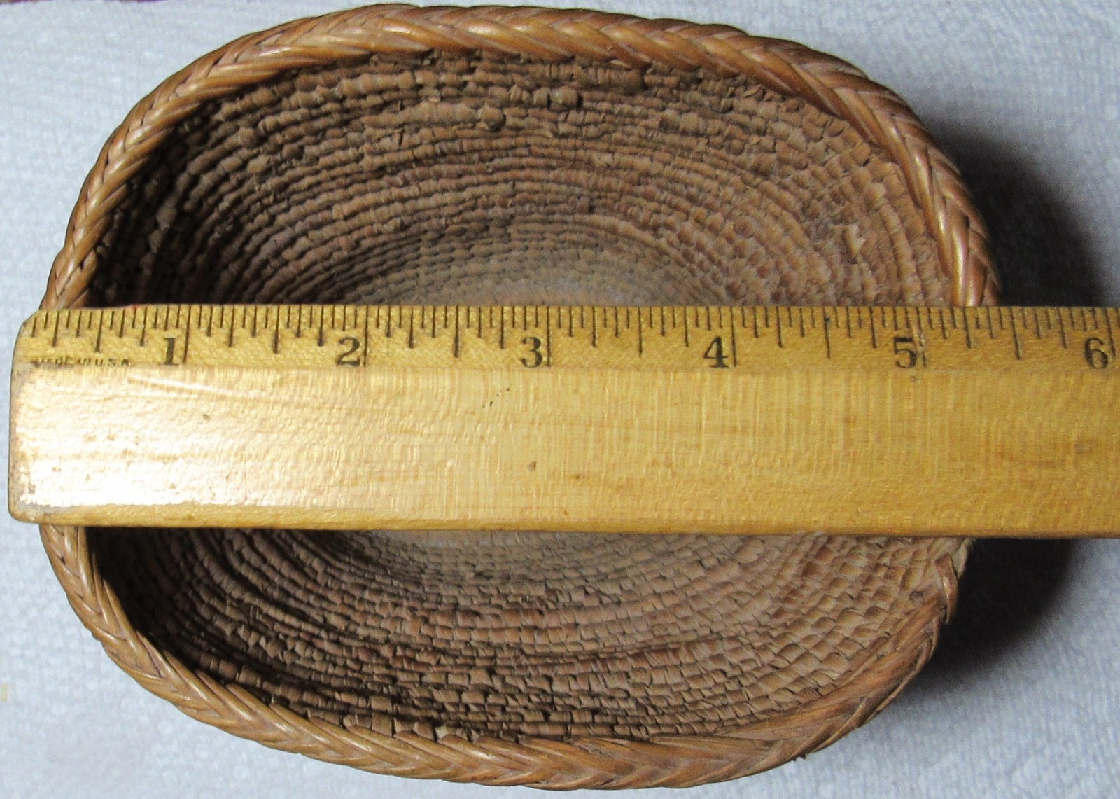 KLICKITAT PLATEAU INDIAN TREASURE IMBRICATED MOUNTAIN BASKET HAT NATIVE AMERICAN