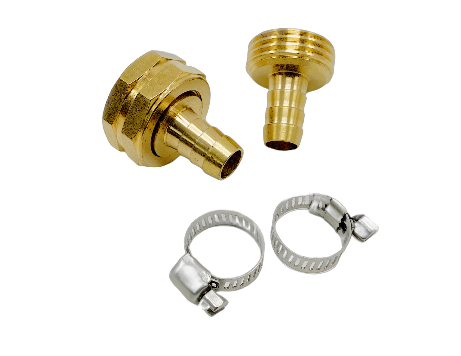3/8 Inch Garden Brass Mender End Repair Kit Hose Connector