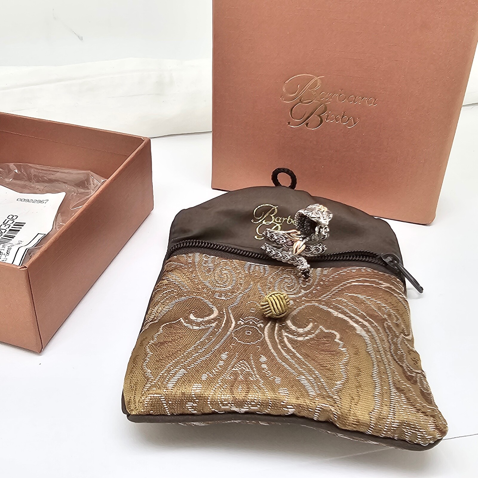 BARBARA BIXBY STERLING SILVER 18K MULTI-STONE KING COBRA SNAKE RING,9,BOX/POUCH