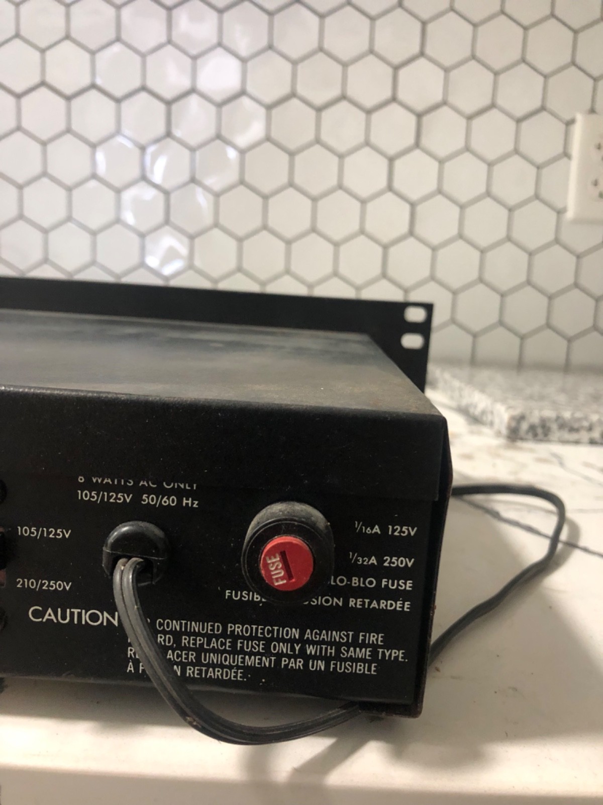 Dynamic noise filter model DNF 1201A Burwen research