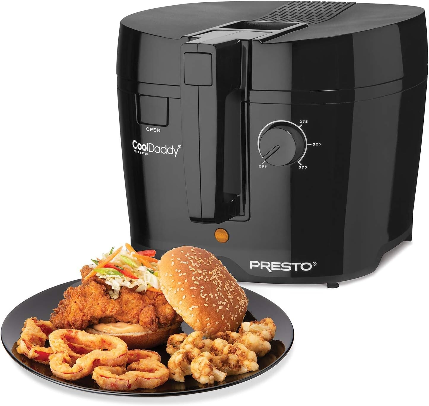 Presto CoolDaddy Cool-touch Deep Fryer - perfect for any kitchen counter
