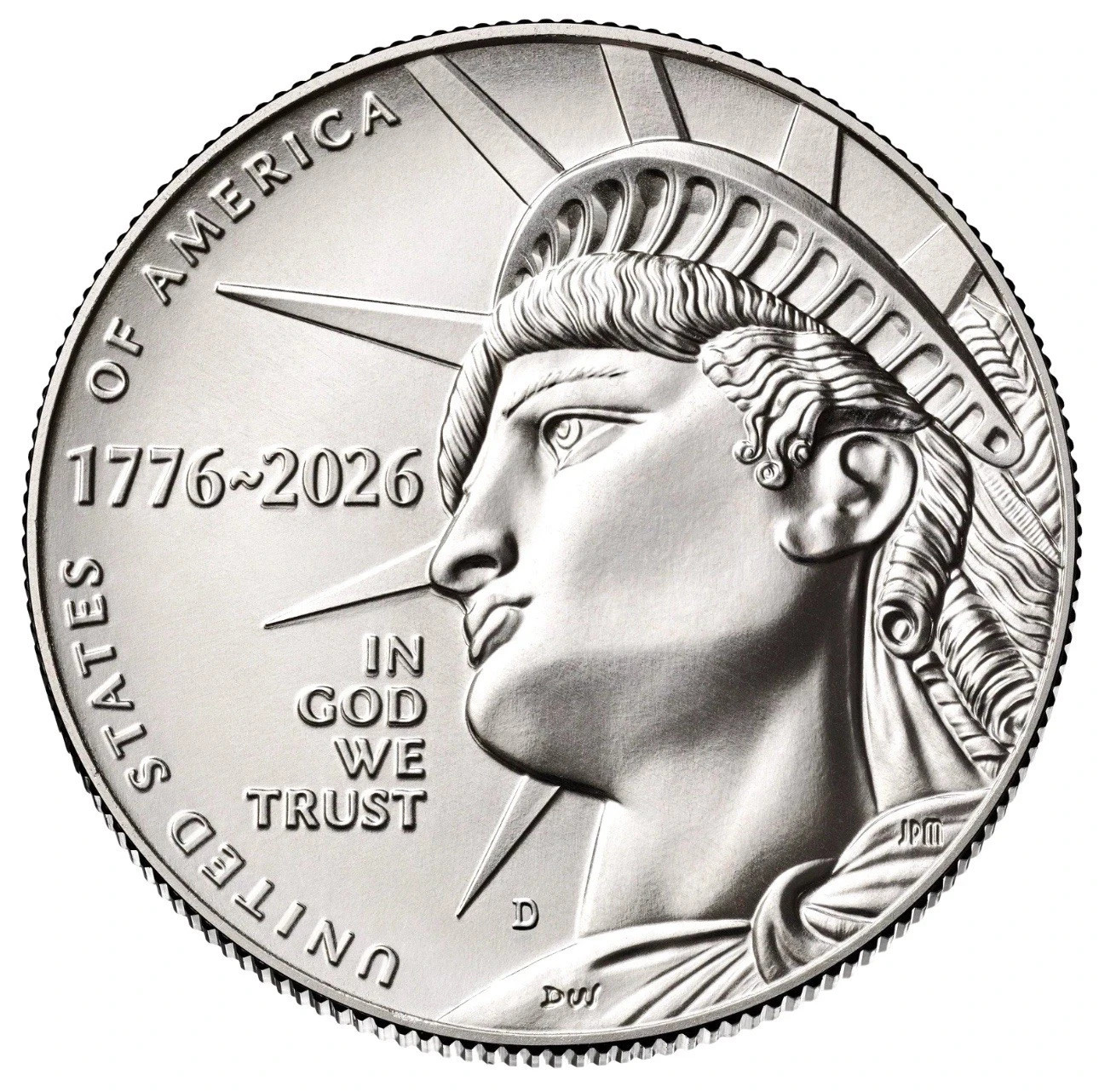 1776-2026 D Liberty Semiquincentennial Half Dollar,  UNCIRCULATED, ON HAND