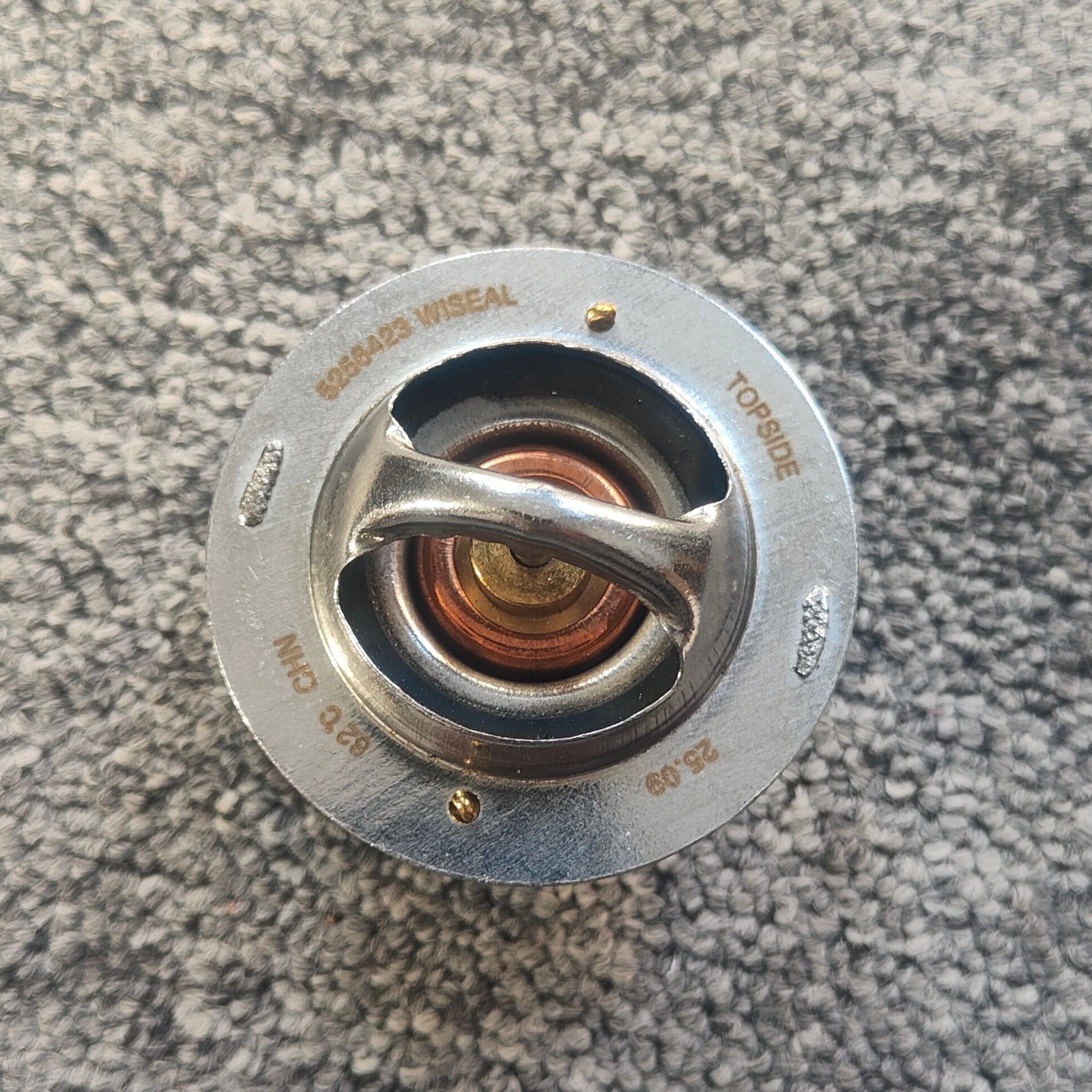 Cummins 5627589 5292712 Thermostat w/ O-Ring for 2008-2014 Dodge 6.7L ISB