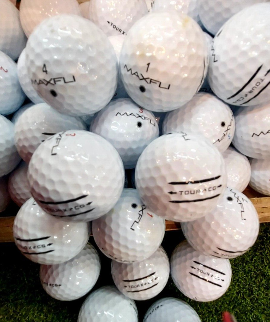 50 Maxfli TOUR CG Series (Tour, Tour X, Tour S) 5A/4A Excellent Used Golf Balls