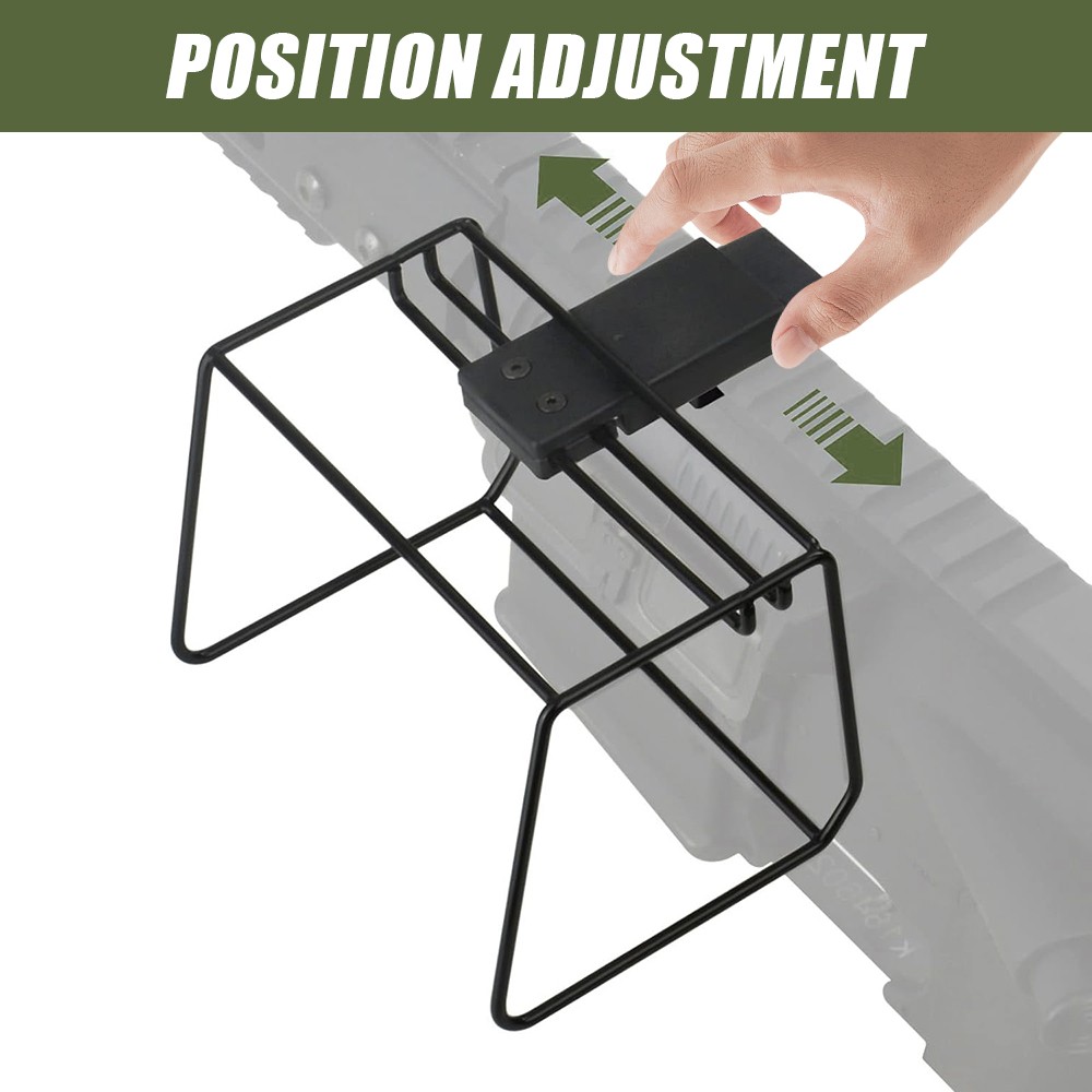 Shell Catcher,Heat Resistant Brass Catcher with Zipper Bottom and Picatinny