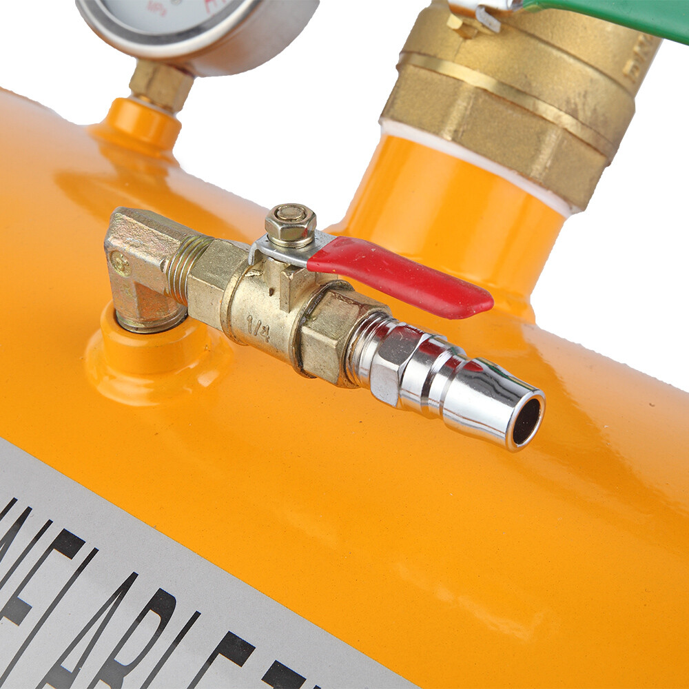 NEW 5 Gallon Air Tire Bead Blaster Seater Inflator Tank fit Truck ATV Car Yellow