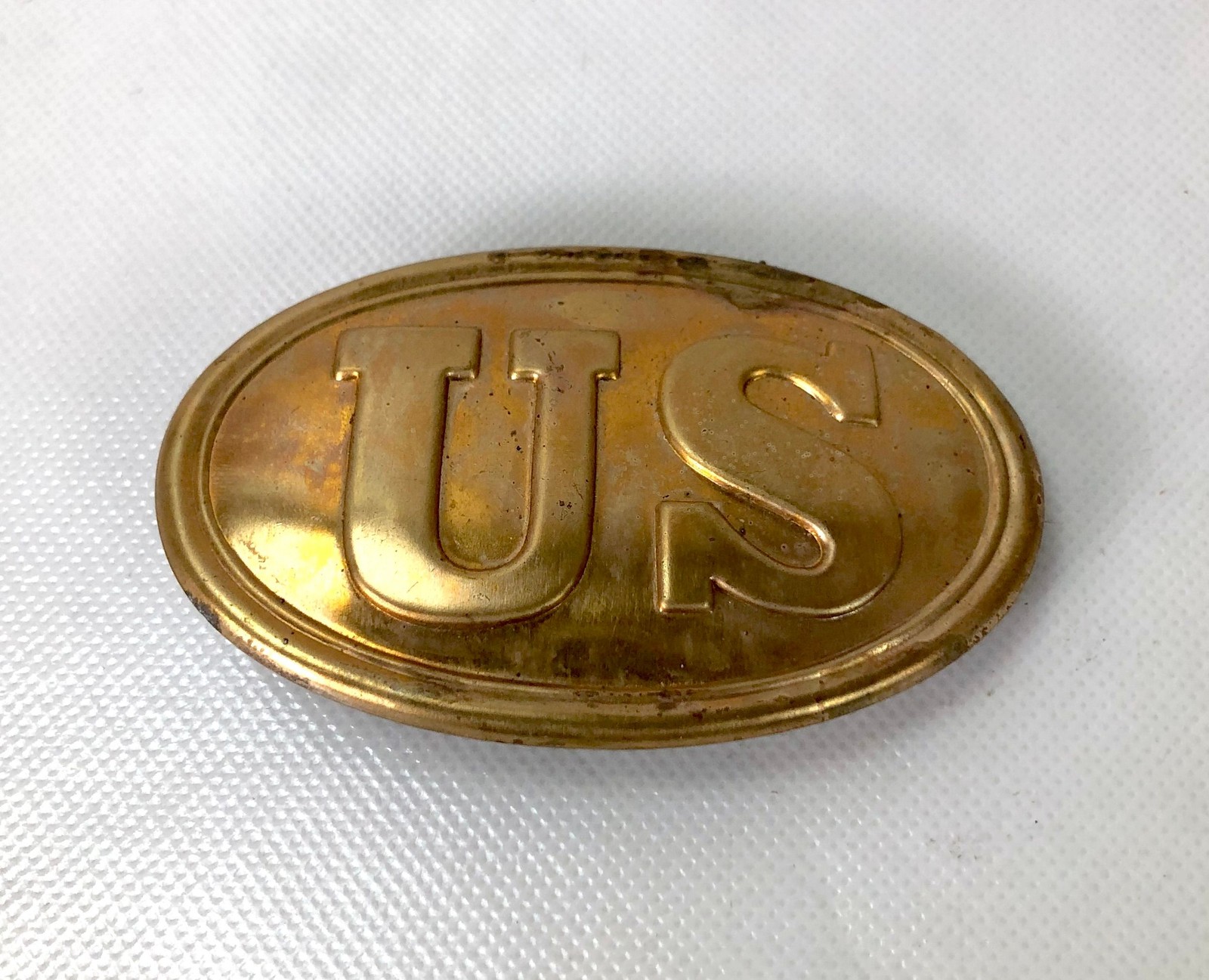 US Dragoon Belt Plate - Reverse Attachment