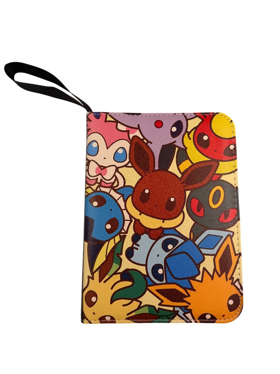 Eevee Pokemon Trading Card Binder Holder Case Album Book 50 Sheets 400-Slot Cute
